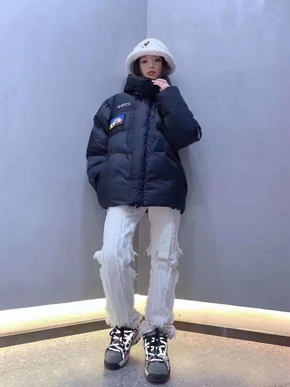 The North Face 7 Summits GTX 800FP 白 duck ダウン プレミアム ゴアテックス パーカー