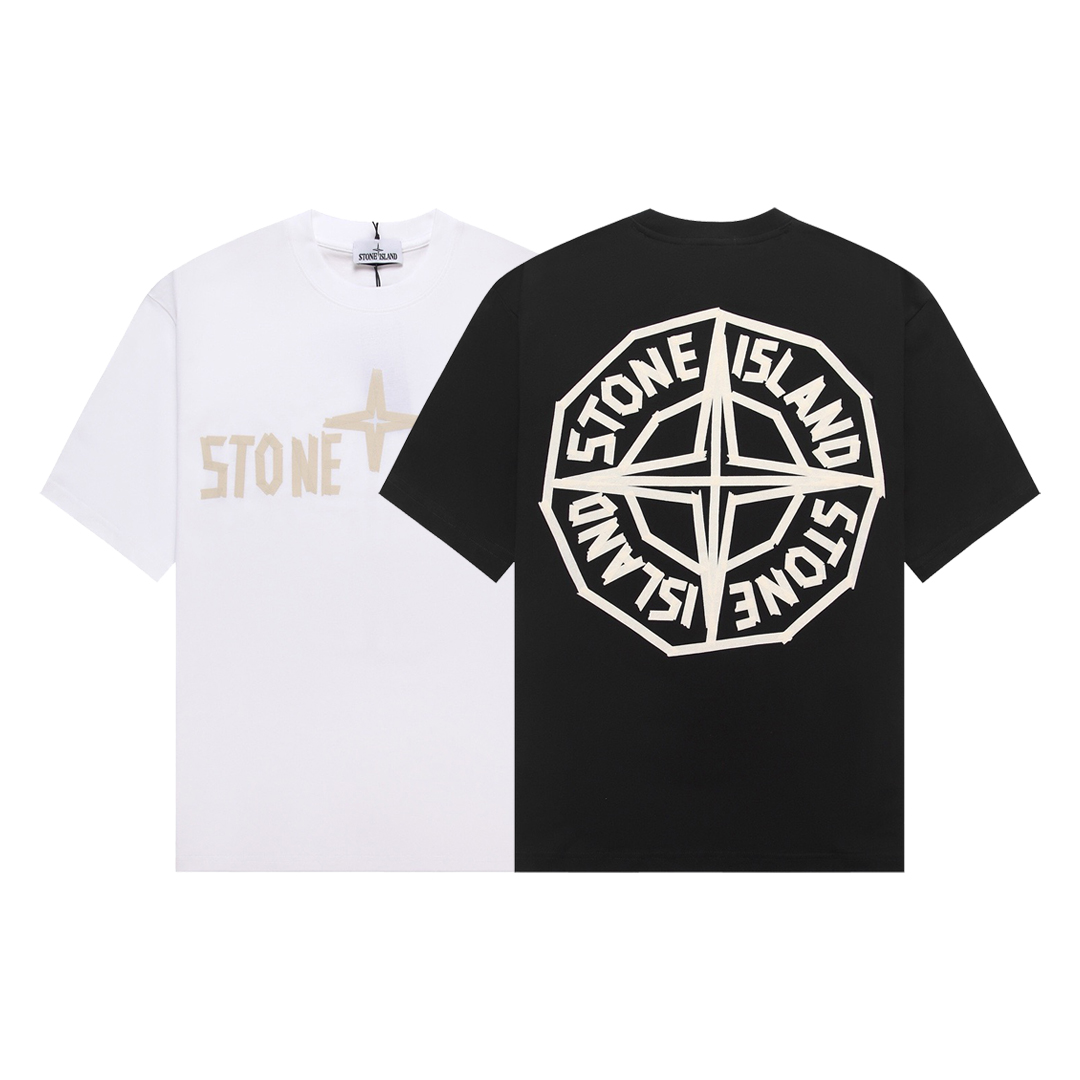 NO:125434,#M688 Stone Island Tape Compass 25ssStone lsland/ Limited logo printed short-sleeved T-shirt [Original creation, high-controlled details] -Use 260g combed cotton double yarn, soft and comfortable, sweat-absorbing and breathable. -Simple basic and versatile style Original quality Couple style outfits. -Made of large-scale four-stitched shoulders, neatly threaded, high-quality workmanship. -Same style for men and women, very versatile, each hand, details are clearly visible. Color: Black and white Size: M L XL XXL M Shoulder width 47 Bust 52 Clothes length 69 L Shoulder width 48 Bust 54 Clothes length 71 XL Shoulder width 59 Bust 56 Clothes length 73 XXL Shoulder width 50 Bust 58 Clothes length 75,,T-shirt,tees,t-shirt,alexander  wang19860909#M688  石头岛胶带罗盘 25ssStone lsland/限定款logo印花短袖T恤 【原版打造 细节高控】 -采用260克精梳棉双纱 手感柔软舒适 吸汗透气. -简单基础百搭款 原单品质 情侣款穿搭首选. -大厂做肩部四针五线 走线整齐 做工优质. -男女同款 非常百搭 人手一件 细节清晰可见. 颜色: 黑色 白色 尺码:M L XL XXL Ｍ 肩宽47 胸围52 衣长 69 L 肩宽48 胸围54 衣长71 XL肩宽59胸围56 衣长73 XXL肩宽50胸围58 衣长75,,T-shirt,tees，t-shirt,alexander wang,Men's clothing
