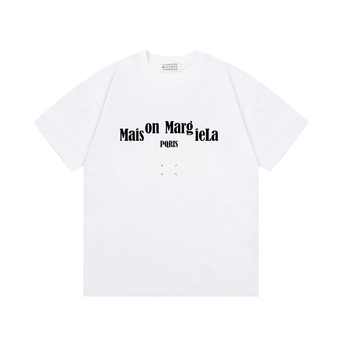 Camiseta Maison Margiela con Logo Estampado para Hombre y Mujer 3 i1741027268654 9858 0 1