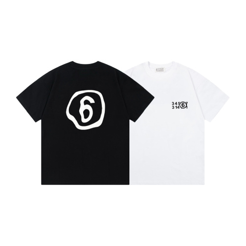 Maison Margiela 25SS Logo Print Short Sleeve T-Shirt - Unisex Design 1 Maison Margiela 25SS Logo Print Short Sleeve T-Shirt – Unisex Design