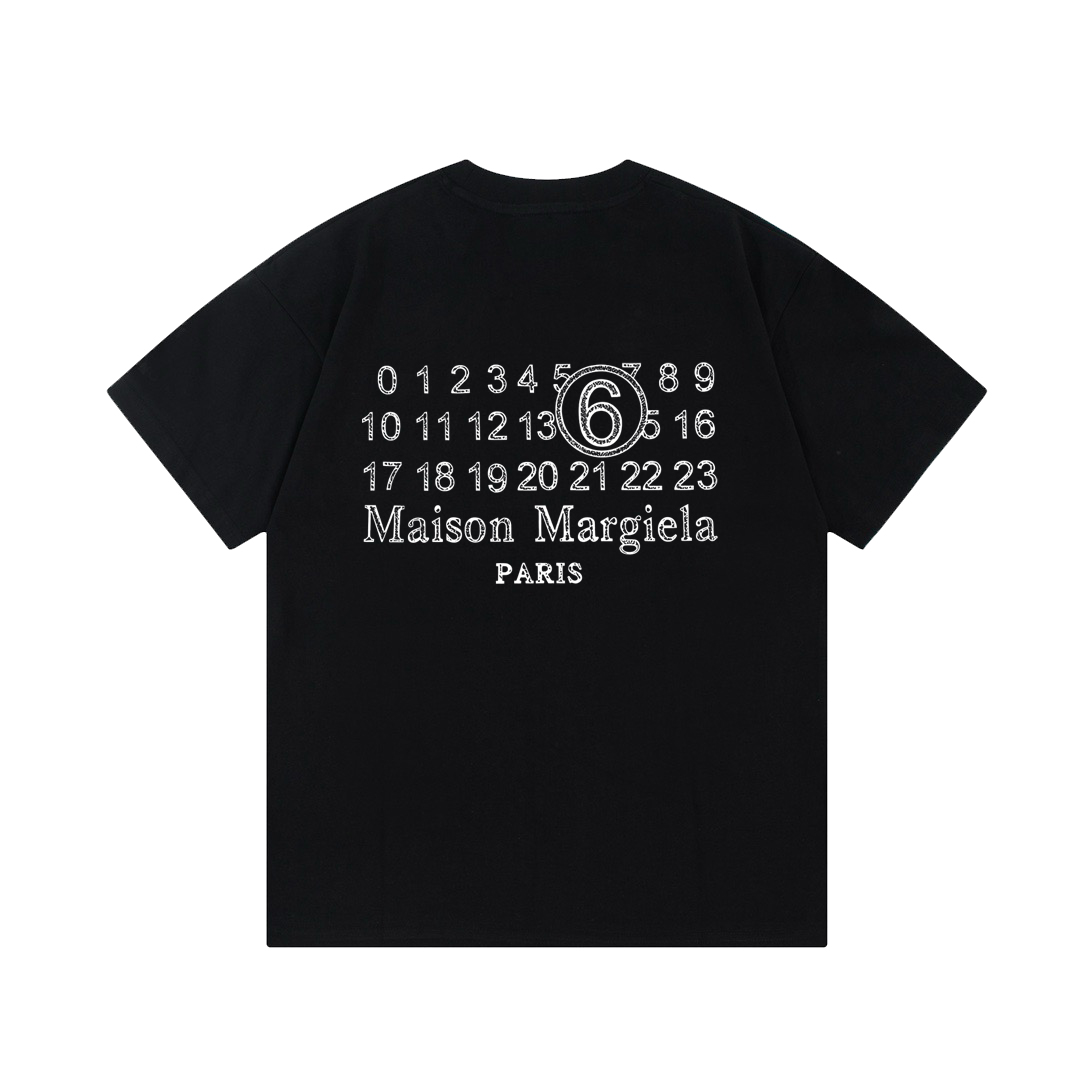 Maison Margiela Camiseta con Logo Numérico Unisex - 25SS Edición Limitada 6 i1741549277099 5118 0 4