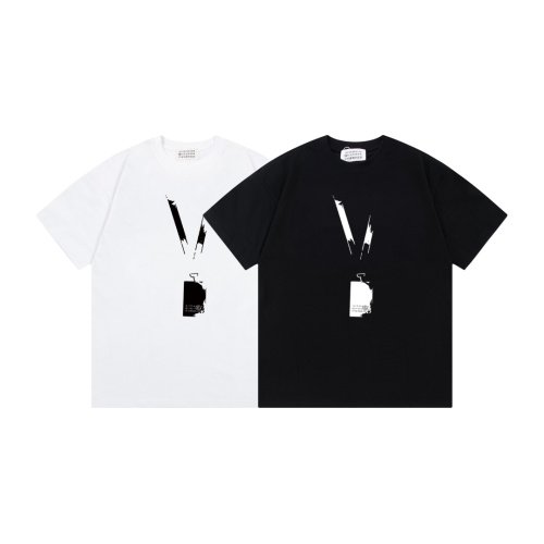 Maison Margiela Camiseta con Estampado de Logotipo, Unisex, Algodón Premium 1 Maison Margiela Camiseta con Estampado de Logotipo, Unisex, Algodón Premium