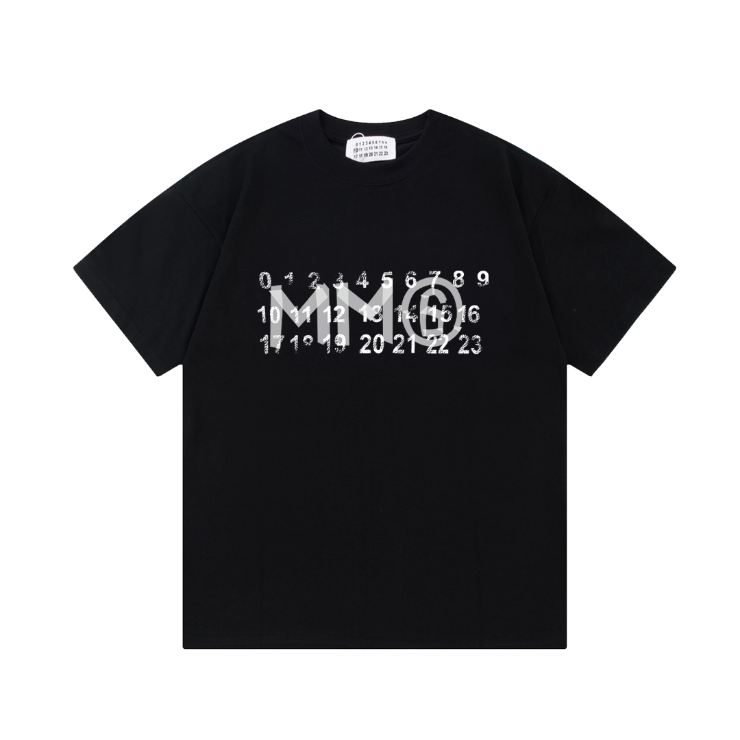 Maison Margiela Camiseta de Manga Corta con Logo Estampado Unisex 5 i1741549785574 7128 0 3