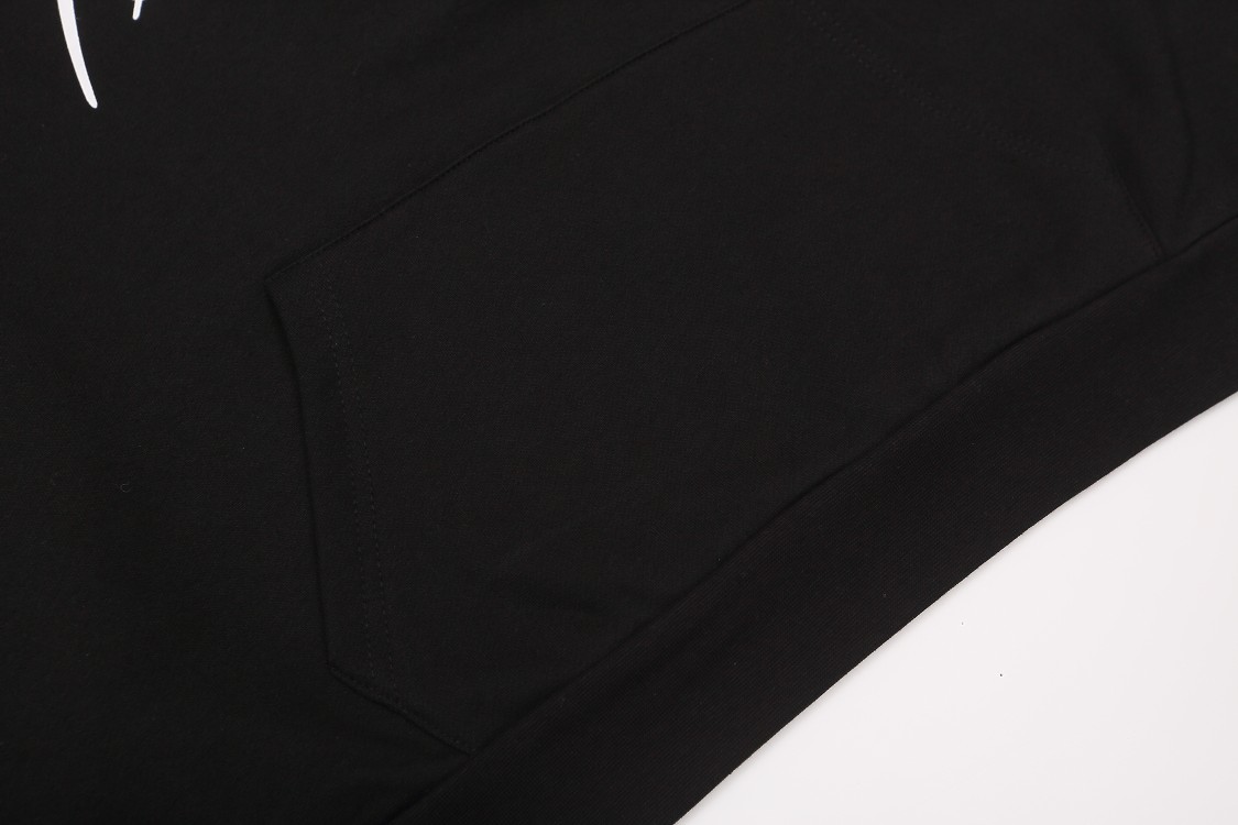 Fear of God Air Lettered Hoodie in Black/Grey, Section Number NCP LM849#, Sizes S-XL. - 图片 9