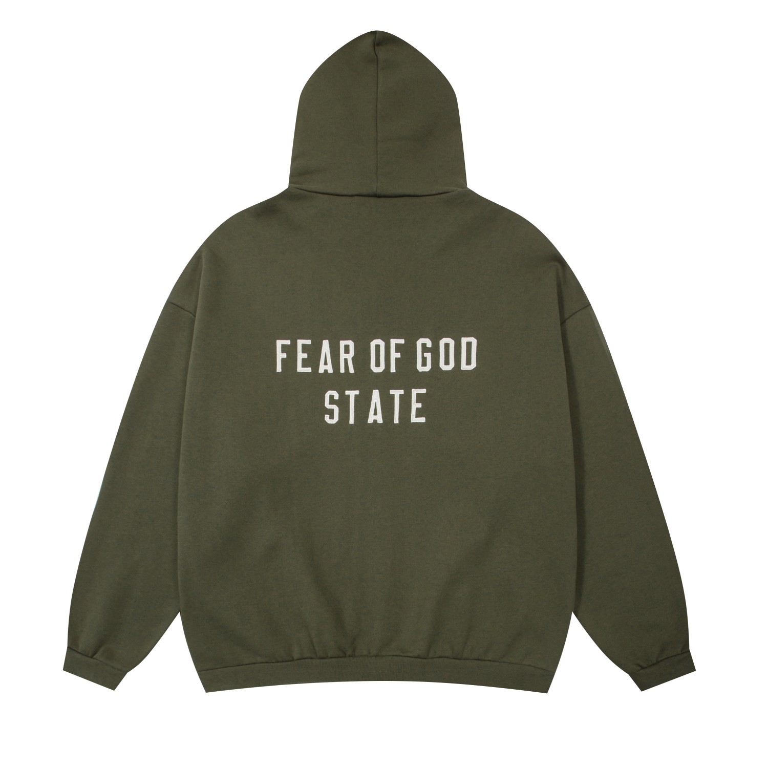 Fear of God State Embroidered Hoodie and Zipper Coats in Various Colors and Sizes - 图片 8