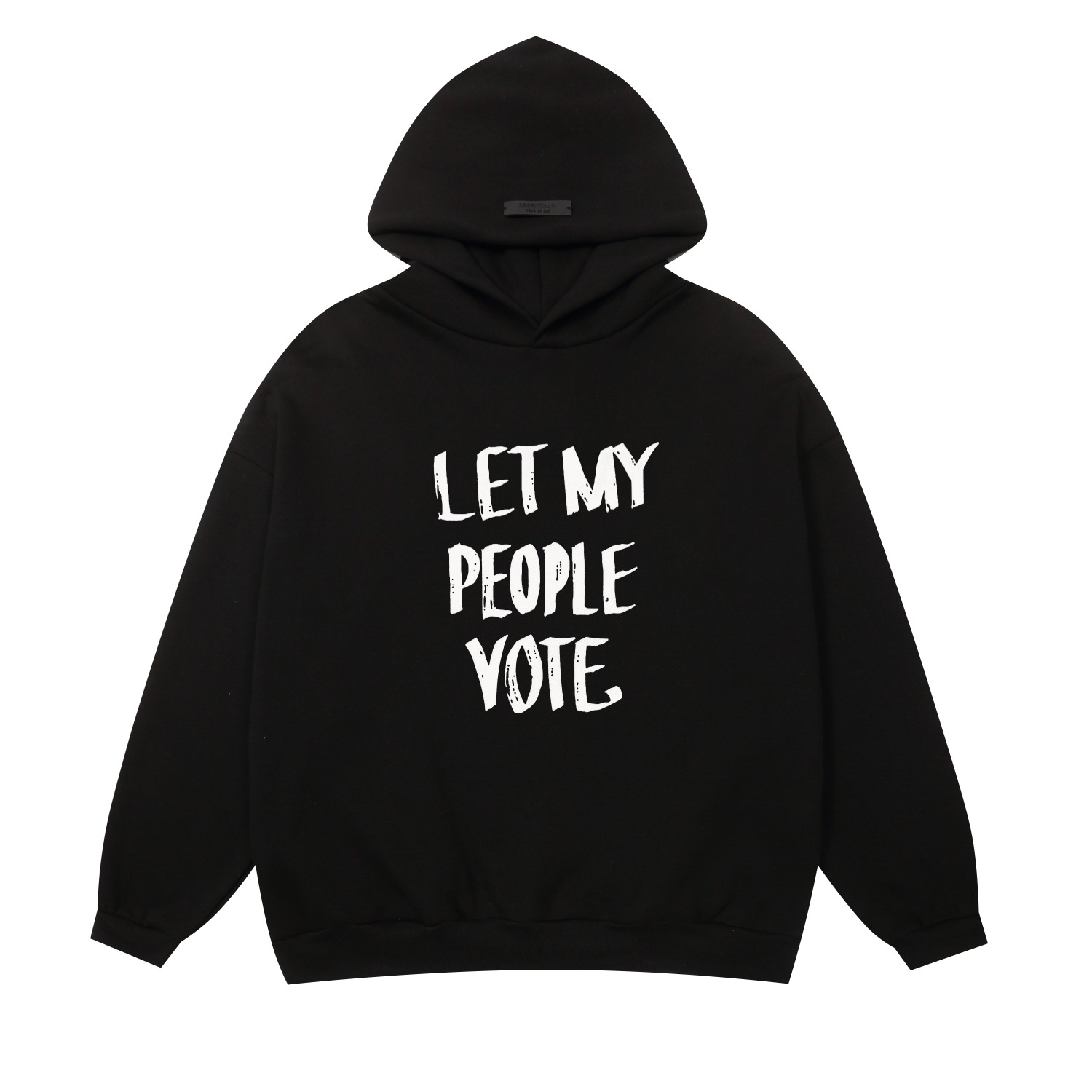 Fashionable Ivory White High Street Shirt with Black Stars in Various Sizes - 图片 2