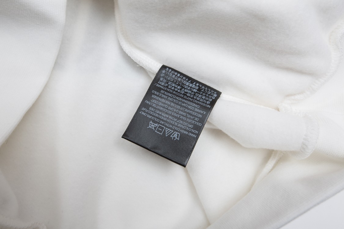 FEAR OF GOD Ivory White Hoodie with Star Pattern in Multiple Sizes - 图片 9