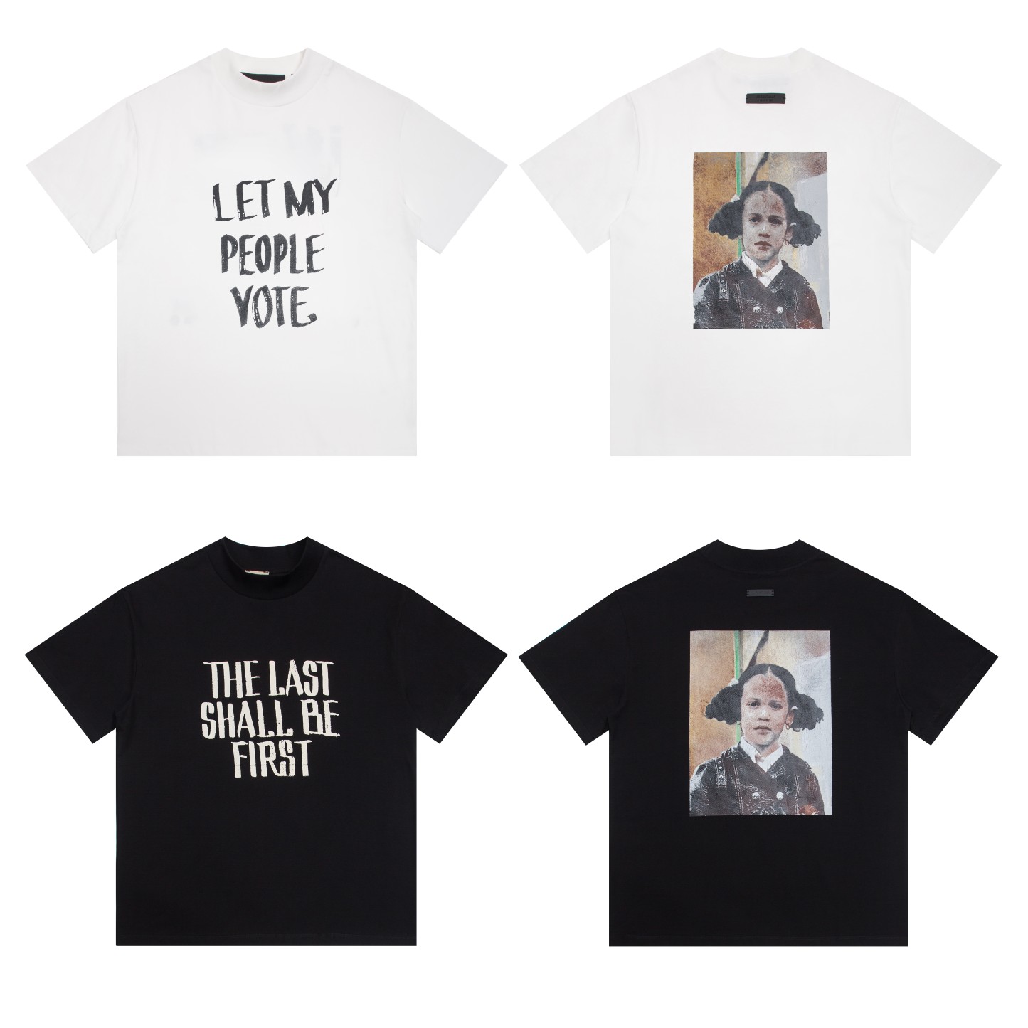 2025新款 FEAR OF GOD ESSENTIALS 人像印花字母短袖T恤
款号：E2350...