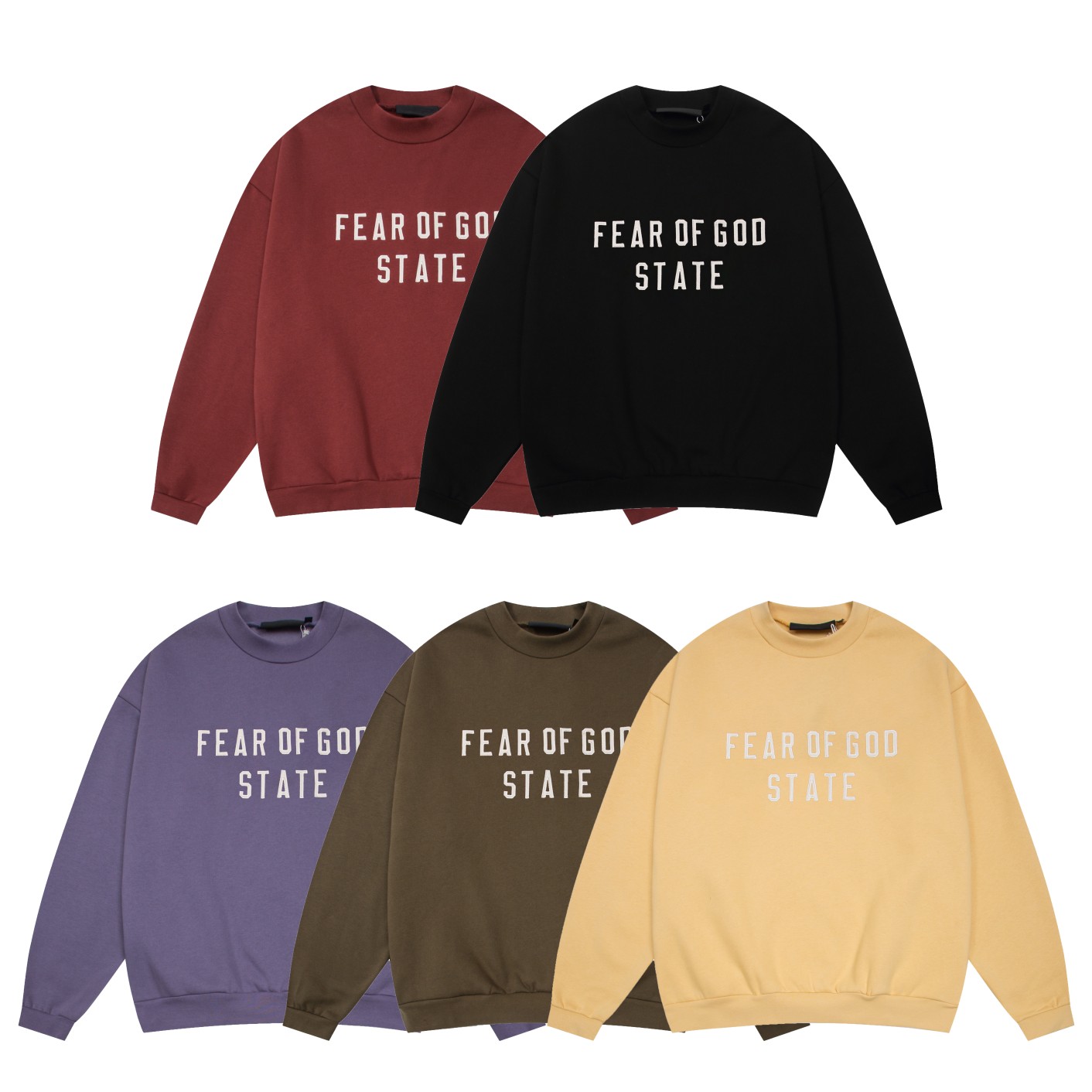 “FEAR OF GOD Homecoming Collection: Fog School Winds Collar Apparel in Various Colors”