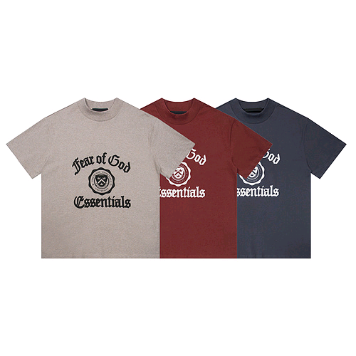新品 FOG FEAR OF GOD  ESSENTIALS 纯棉宽松短袖T恤
款号：E2358# 
...