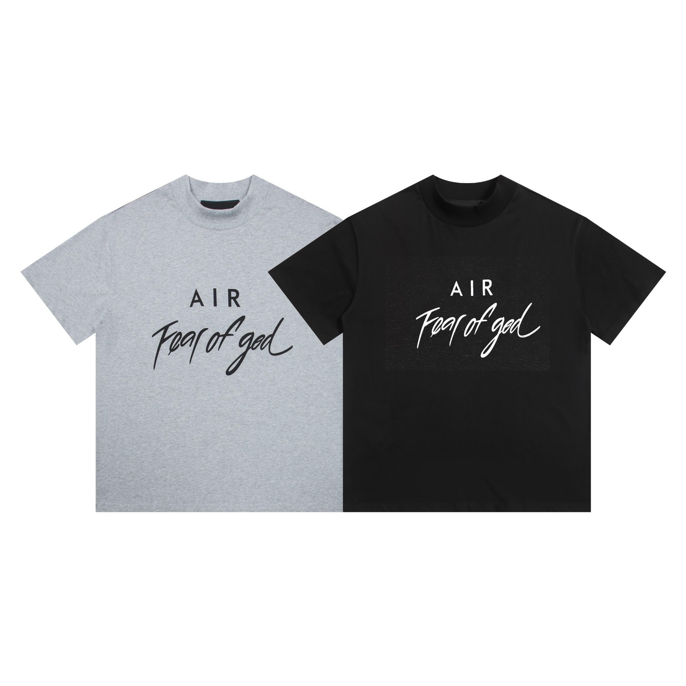 新品 FOG FEAR OF GOD  ESSENTIALS 纯棉air联名字母印花宽松短袖T...