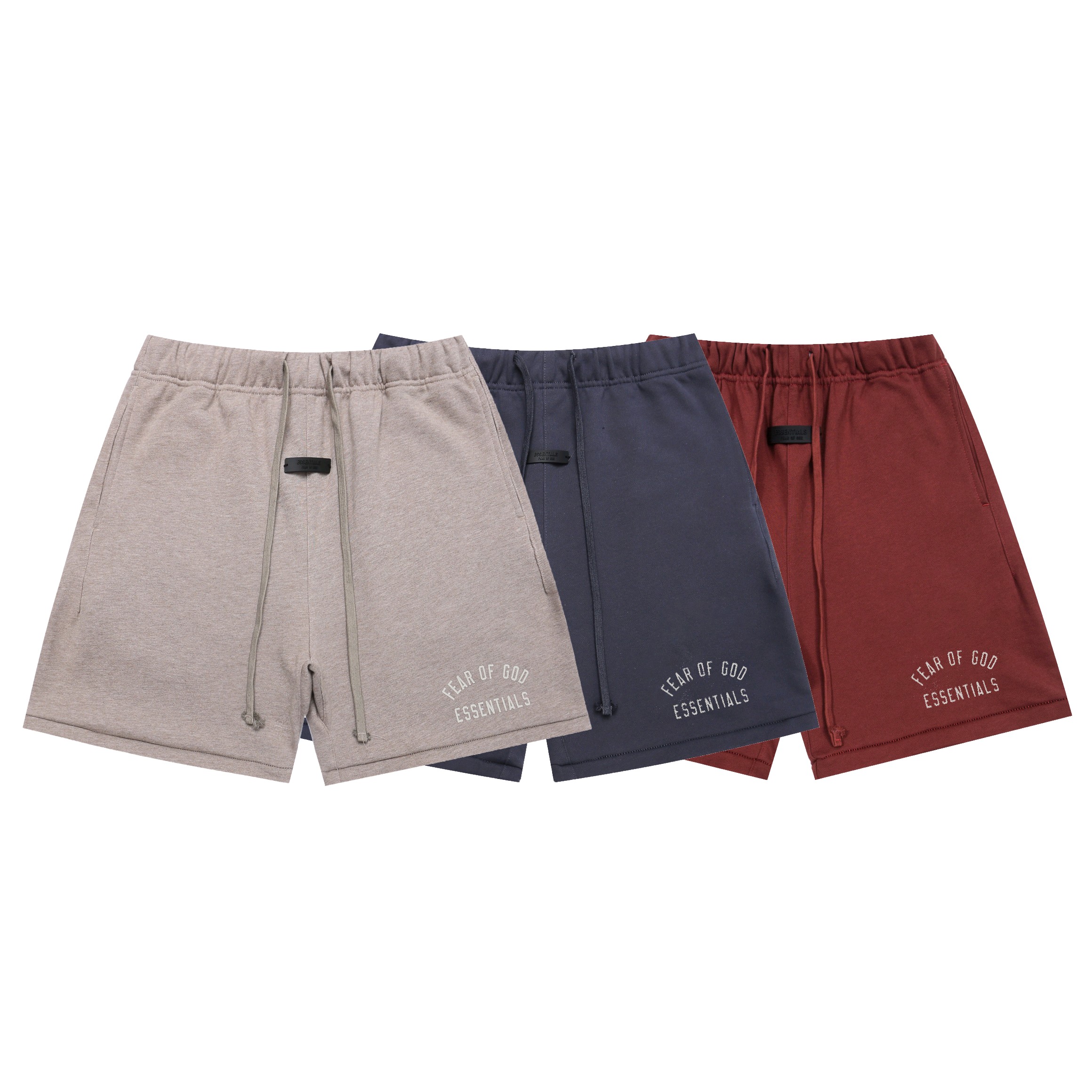 FEAR OF GOD ESSENTIALS 新品印花字母运动短裤
款号：K229# 
颜色...