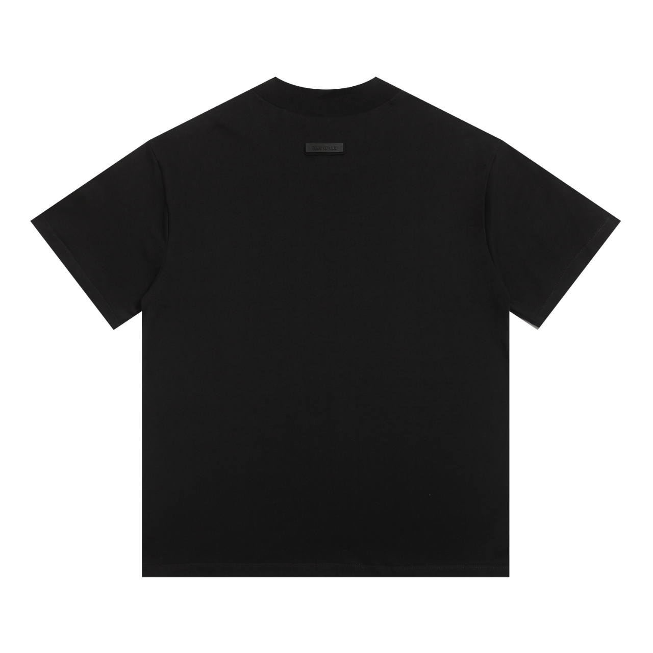 Fear of God Little Blue Stamp Pure Cotton T-shirt in Black and Light Gray, Sizes S-XL - 图片 5
