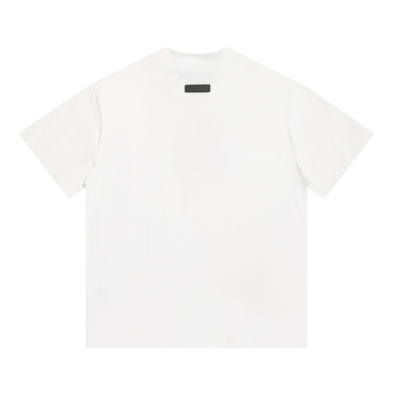 Fear of God Little Blue Stamp Pure Cotton T-shirt in Black and Light Gray, Sizes S-XL - 图片 3
