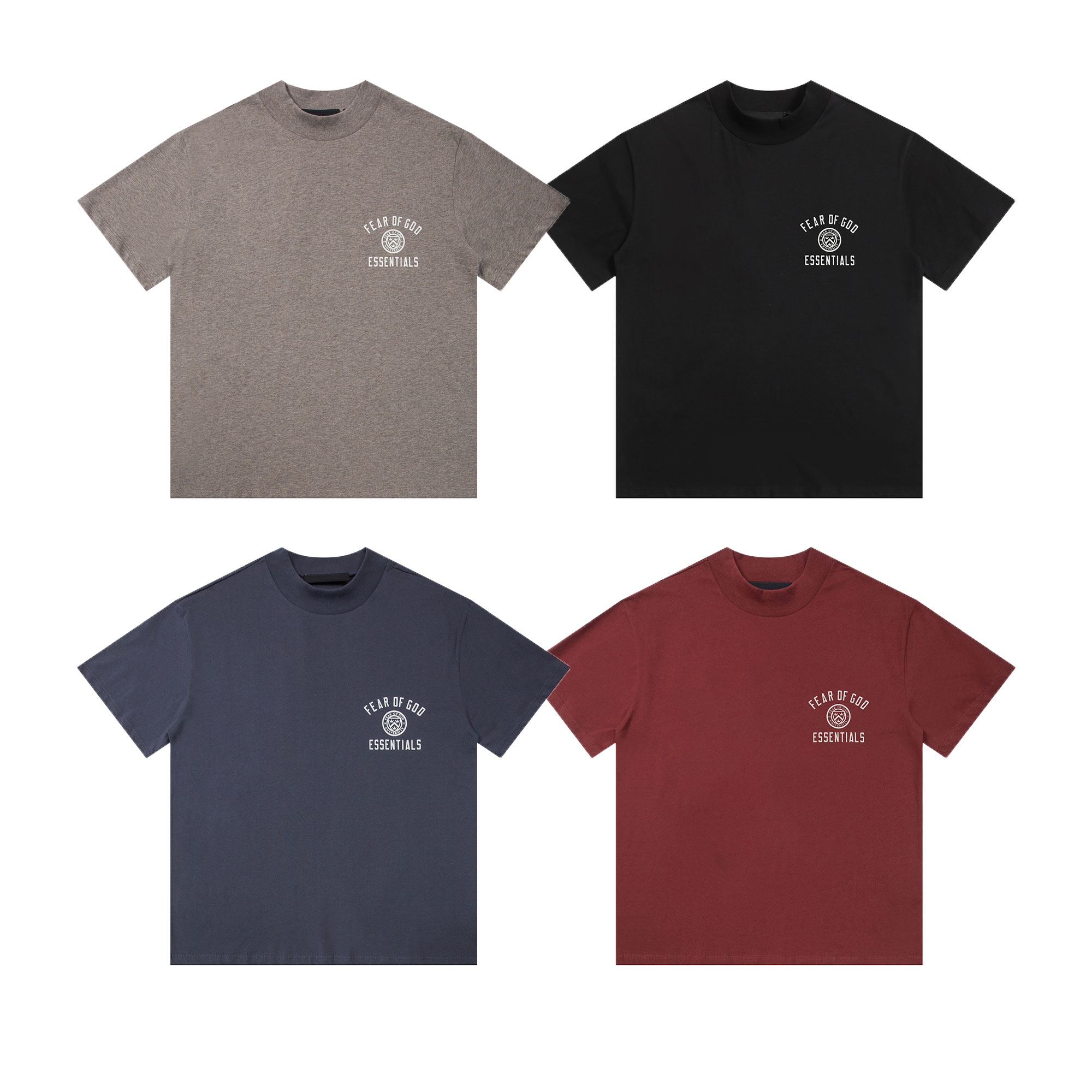 FOG FEAR OF GOD ESSENTIALS FOG假日系列字母印花纯棉宽松短袖T恤
...