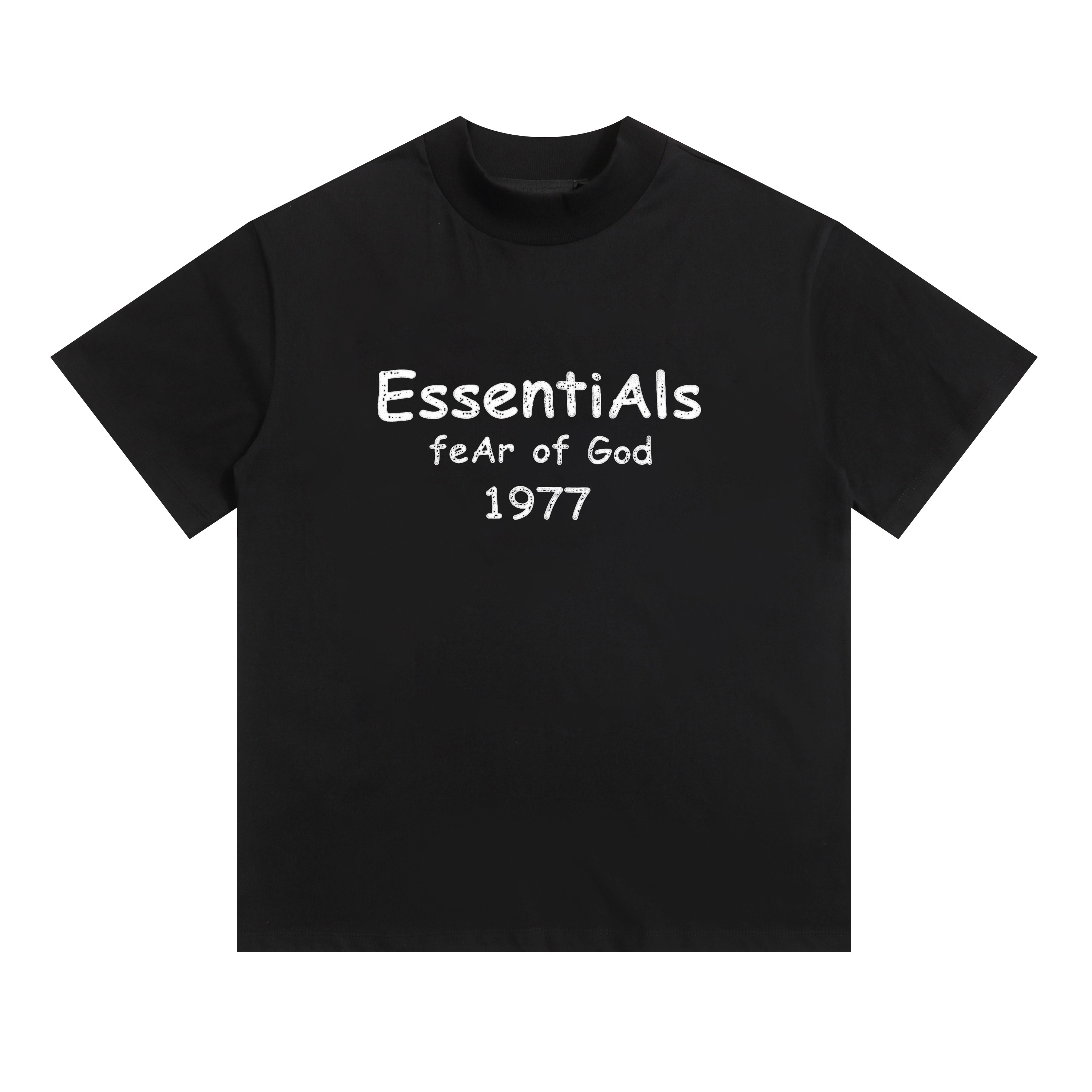 Fear of God Campus Wind Series 25 Quarters 1977 T-Shirt in Black and White - 图片 2