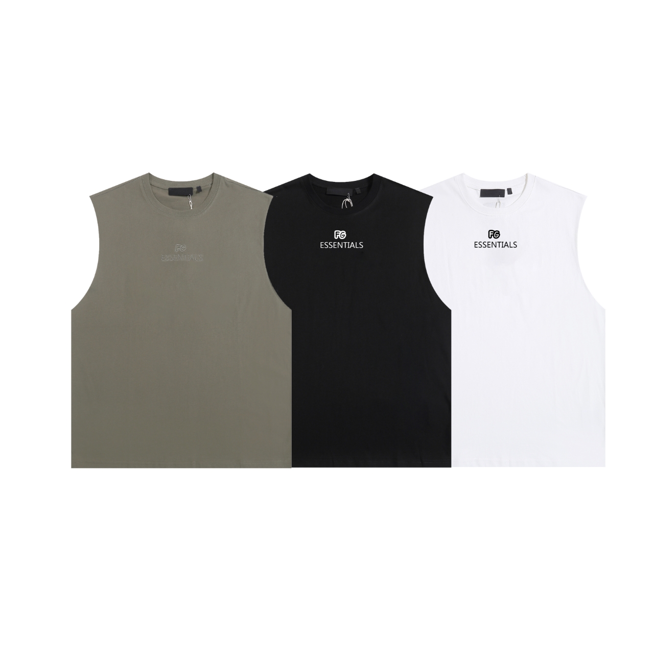 新品fog essentials刺绣FG字母小标无袖T恤夏季背心
​款号：BX...