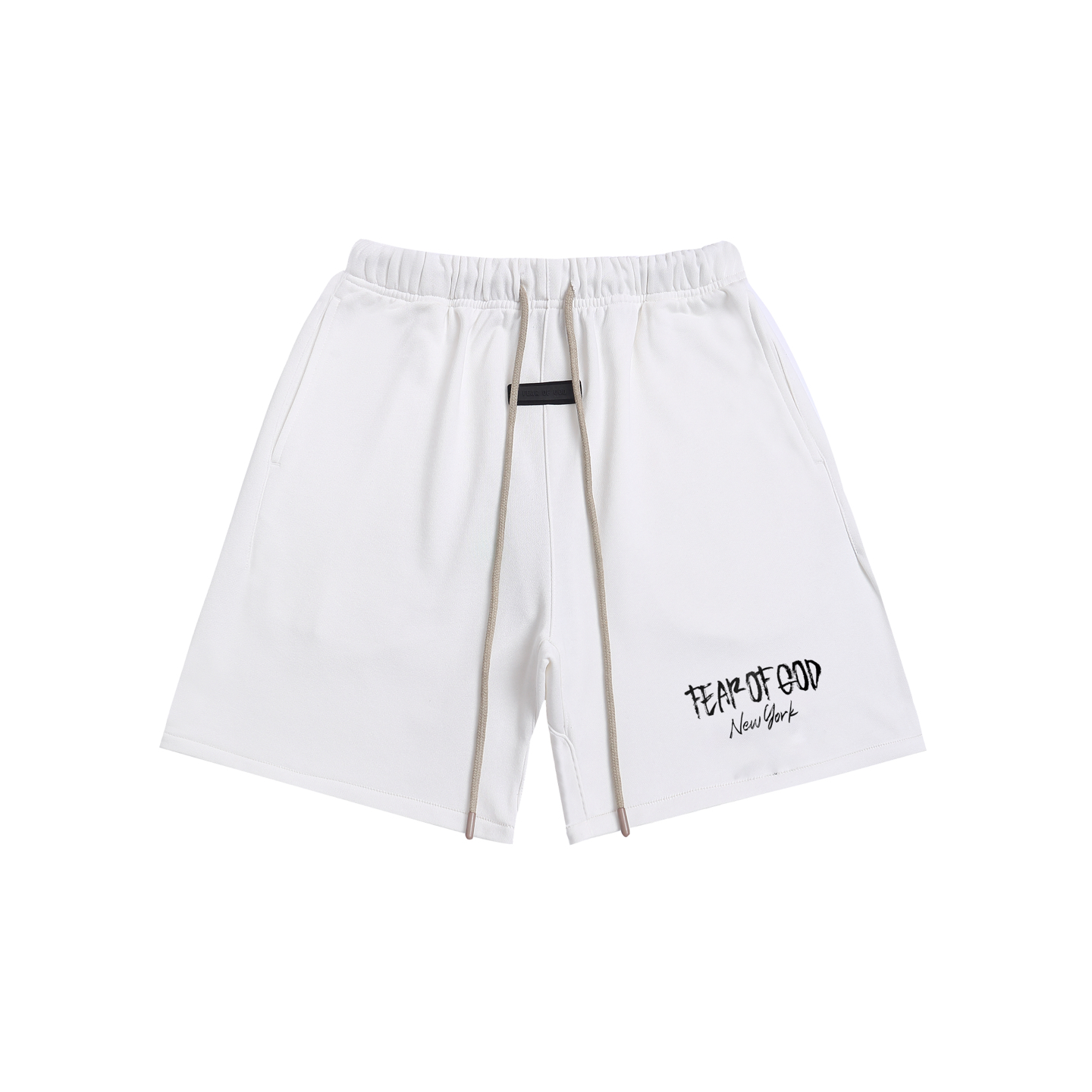 Fear of God New York Pants: Essential Lettered Design in Black & White, Sizes S-XL - 图片 3