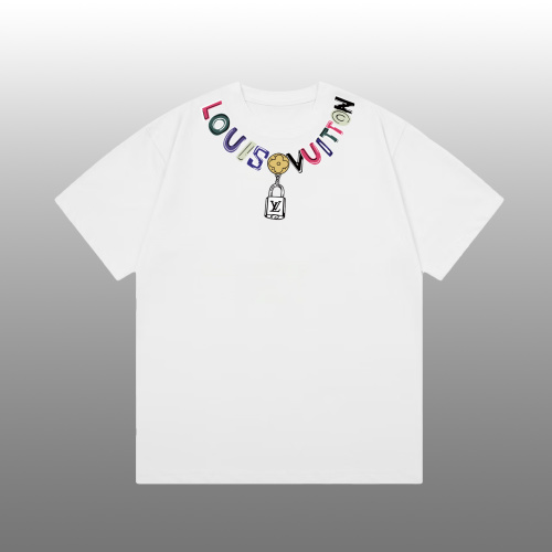 Louis Vuitton Printed Logo Short Sleeve T-Shirt | Unisex Fashion Tee 1 Louis Vuitton Printed Logo Short Sleeve T-Shirt | Unisex Fashion Tee