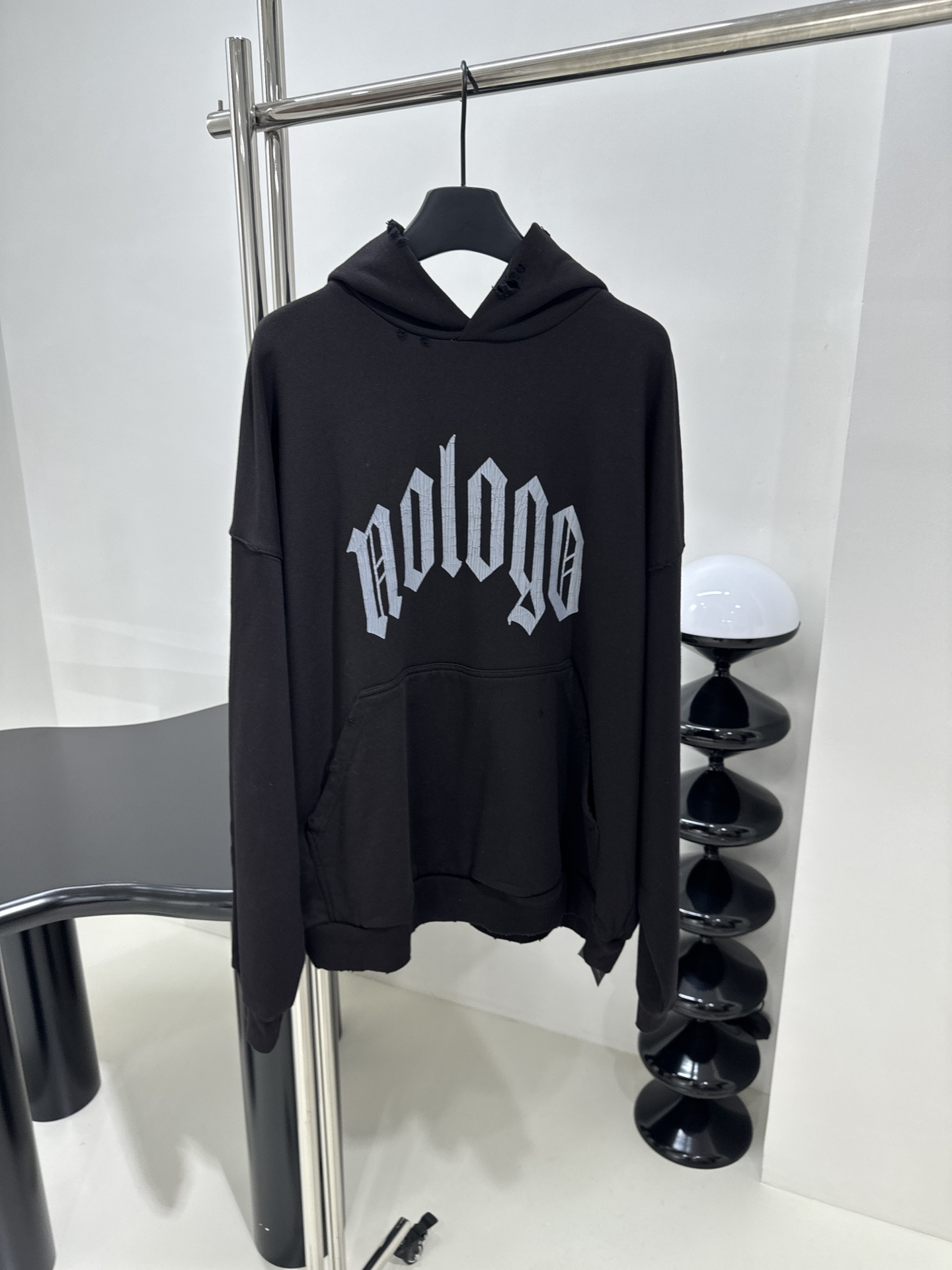 Balenciaga Roupa Camisola com capuz Réplica online
 Impressão Unissexo Top com capuz