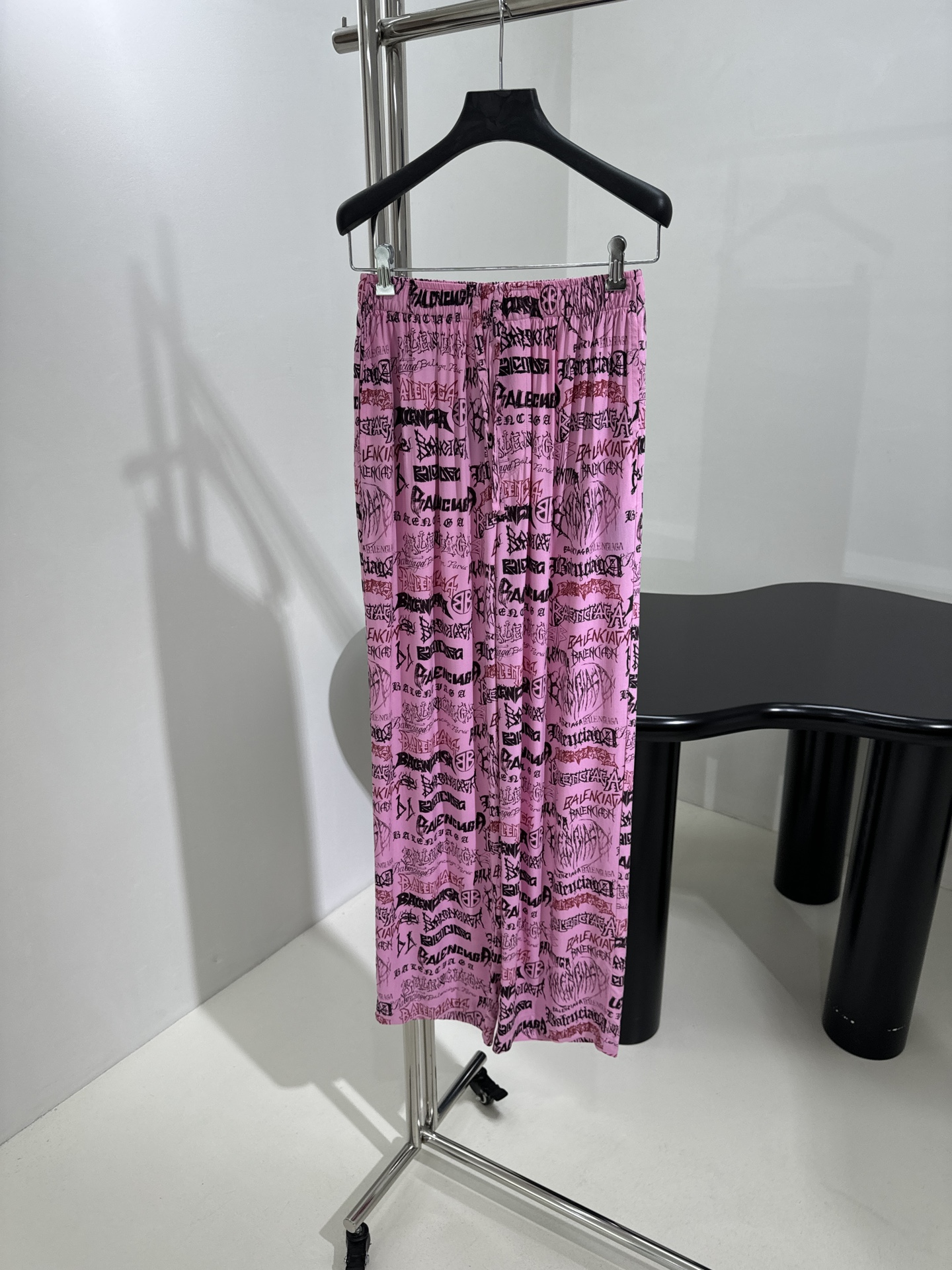 Balenciaga Clothing Pants & Trousers Pink Unisex Poplin Fabric Casual