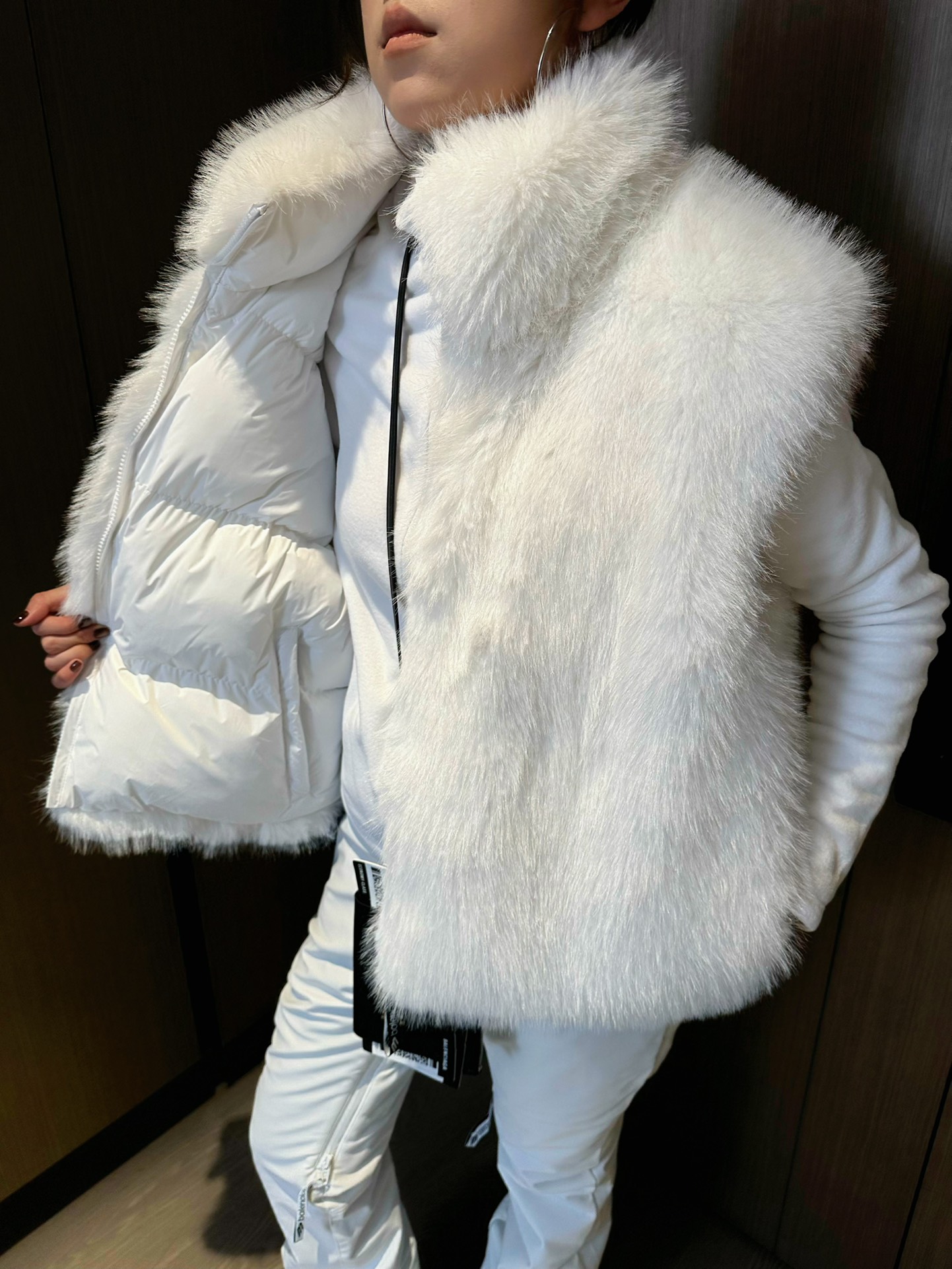 High-End Female Suit with Dustproof Bags and Two-Faced Horse Armor - 图片 4