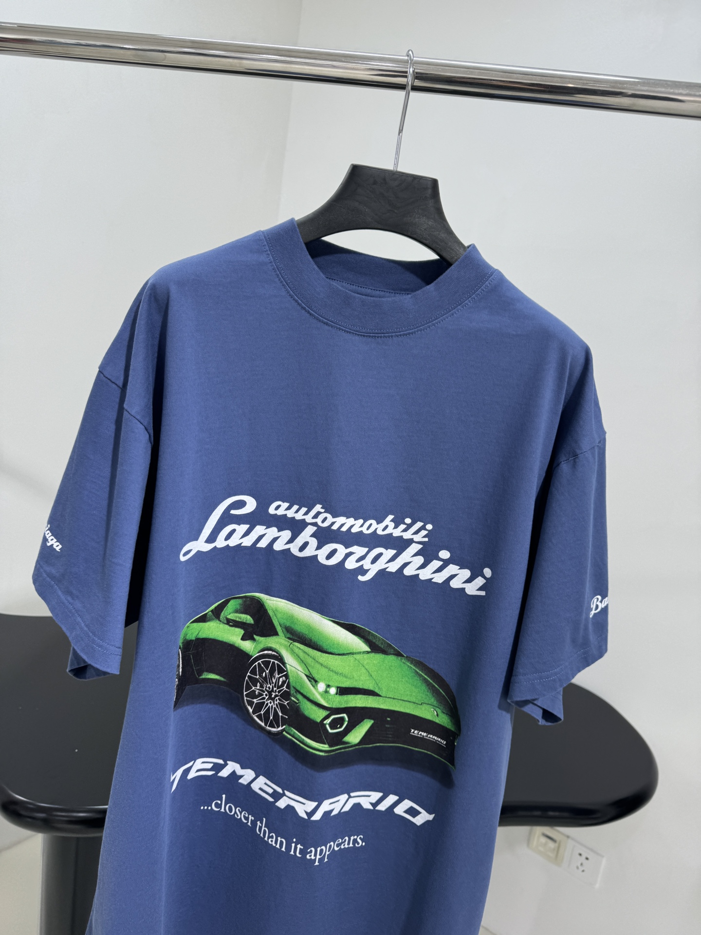 𝐵𝑎𝑙𝑒𝑛𝑐𝑖𝑎𝑔*25早春新品｜Automobili Lamborghini🛞联名合作廓形短袖T恤
独