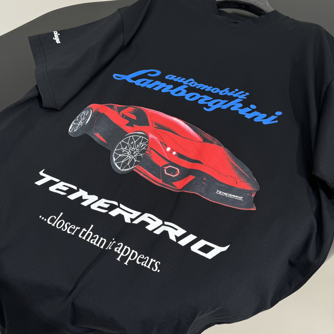 𝐵𝑎𝑙𝑒𝑛𝑐𝑖𝑎𝑔*25早春新品｜Automobili Lamborghini🛞联名合作廓形短袖T恤
独