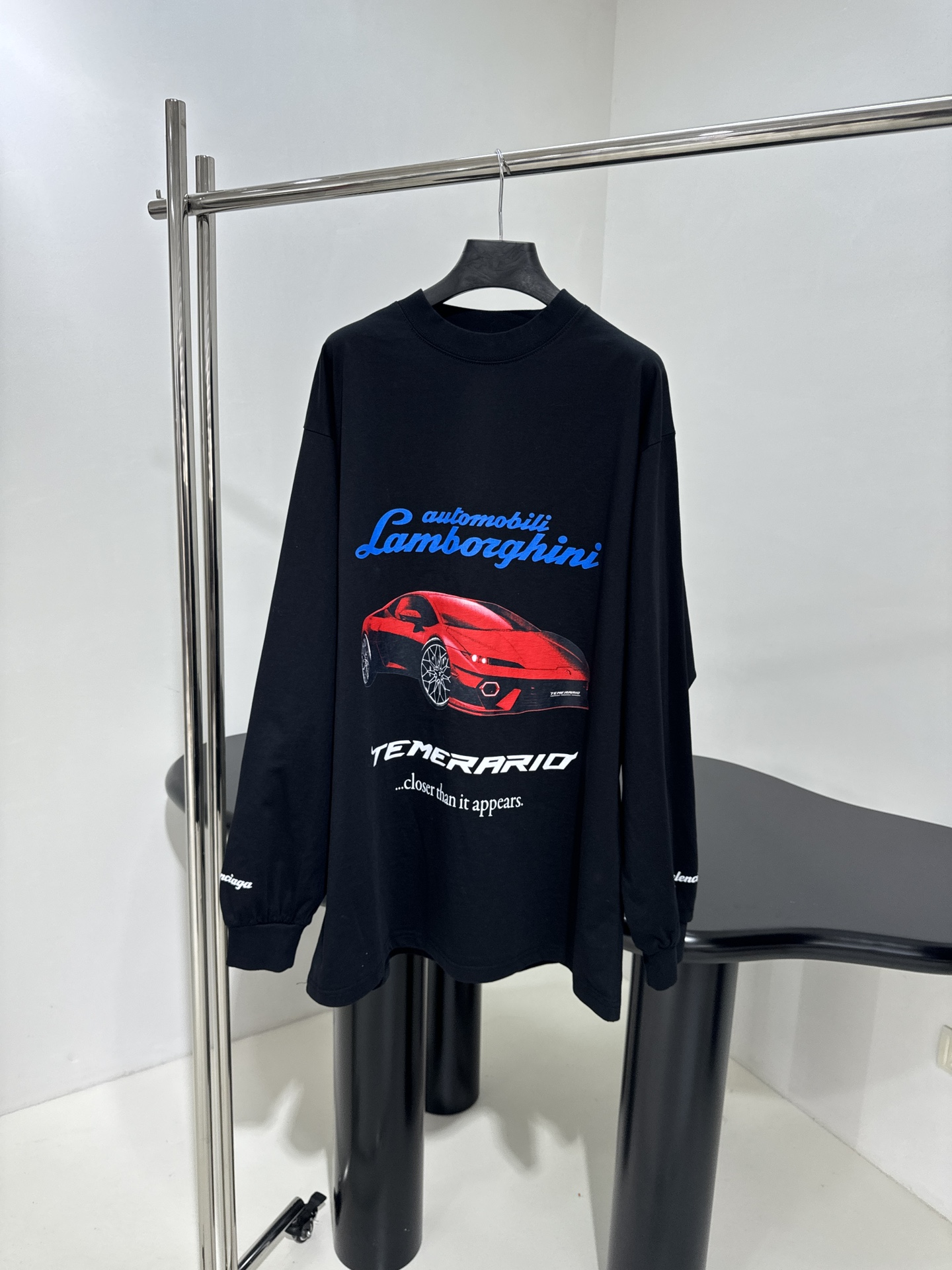 𝐵𝑎𝑙𝑒𝑛𝑐𝑖𝑎𝑔*25早春新品｜Automobili Lamborghini🛞联名合作廓形长袖T恤
独