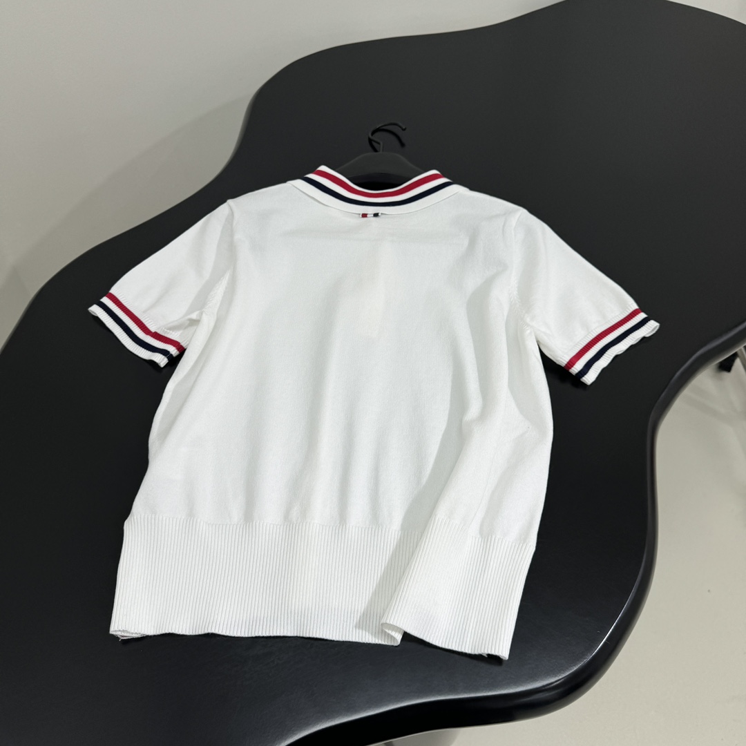 “Thom Brown Classic Women’s Suit with New Wool Polo in White” - 图片 9