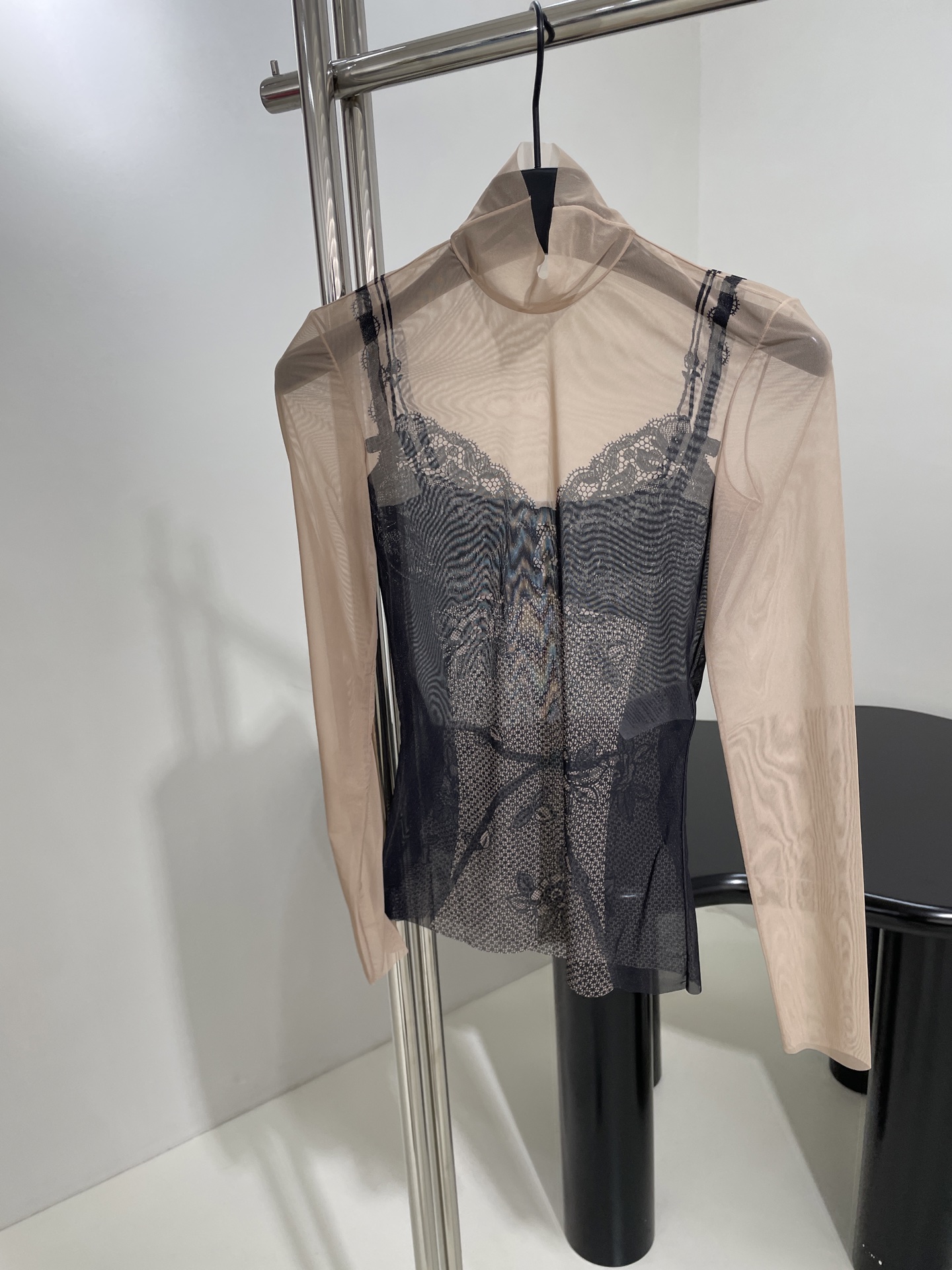 Balenciaga Women’s Suit with New Underwear and Bikini Persane in Almond Color