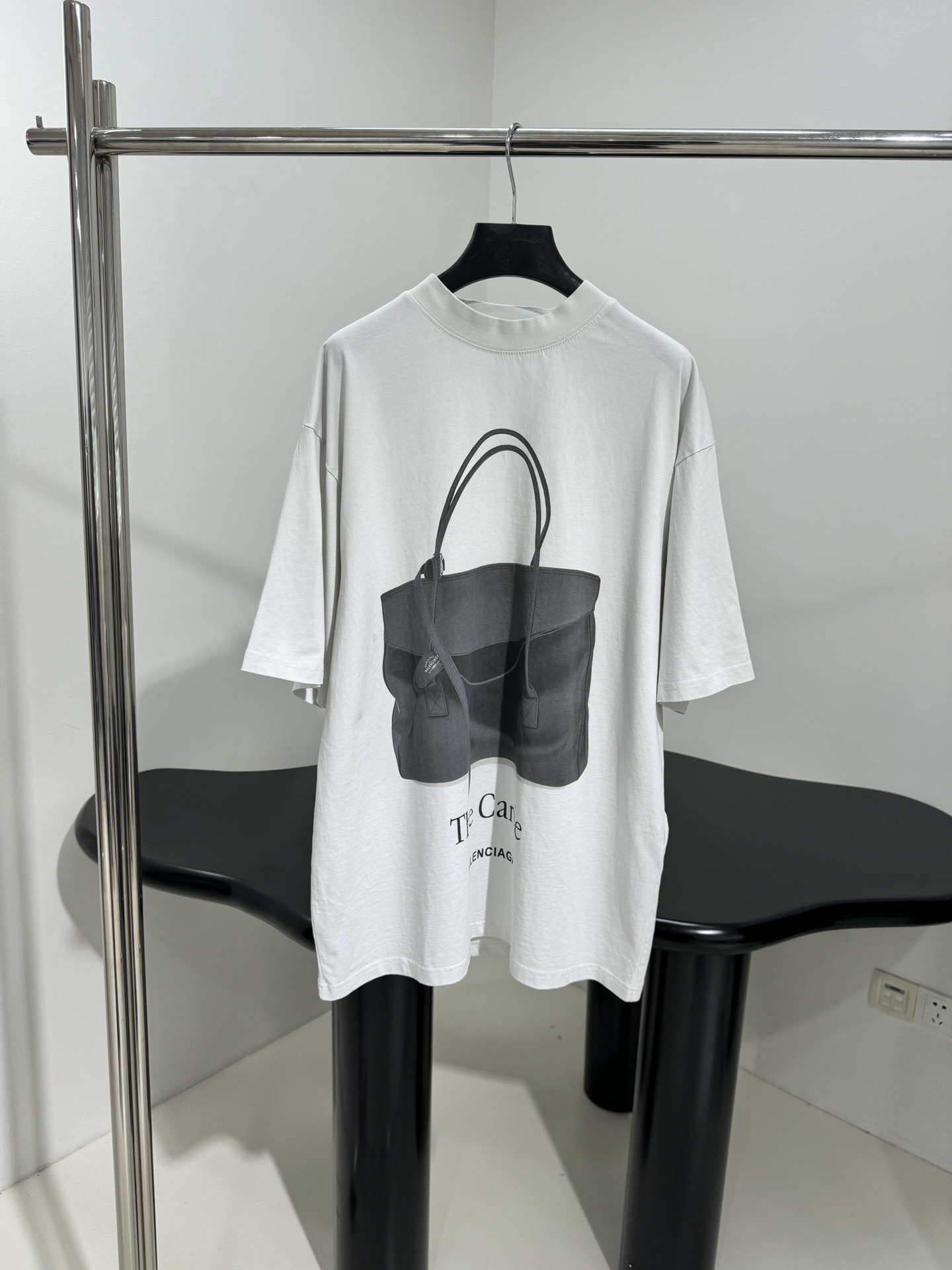 Balenciaga The Carrie Oversized T-Shirt: Vintage Wash, Unisex Design
