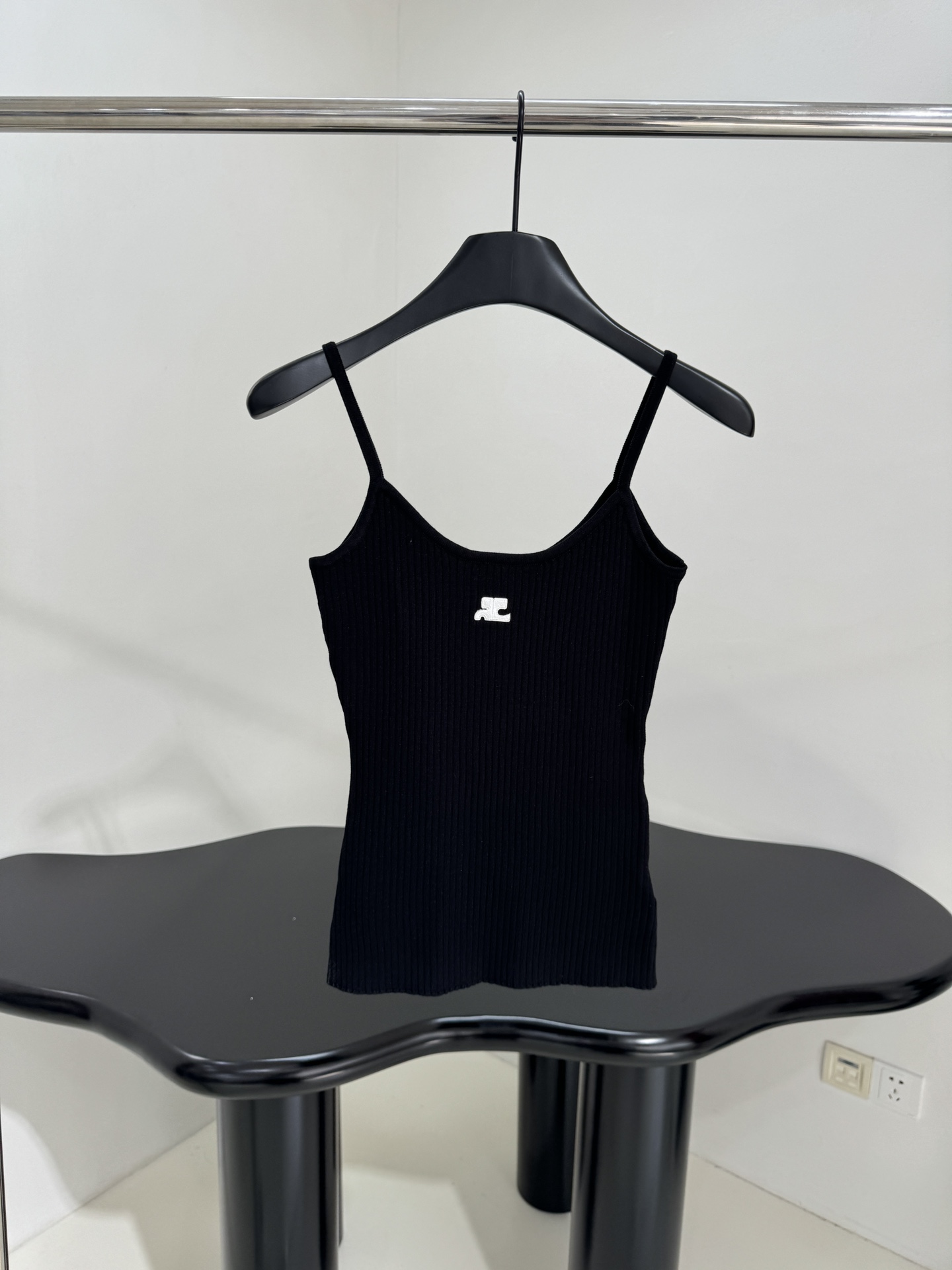 Courrege Suit: Original Hardcore Design with New Cotton Knit Vest and Logo Embroidery