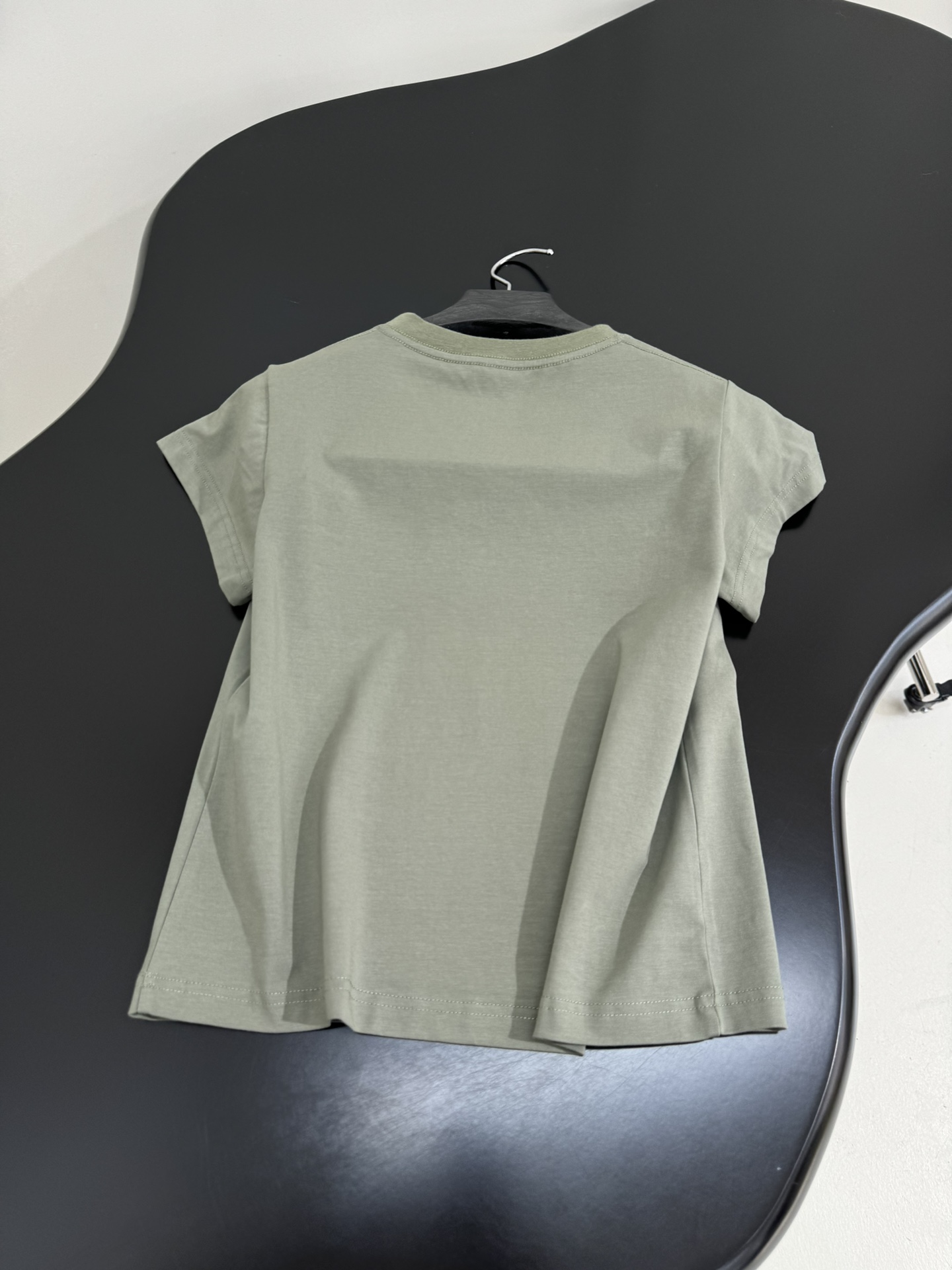 Balenciaga Loop Sports Icon Slim Fit T-Shirt - Vintage Grey Green 10 i1760609933 1339 4