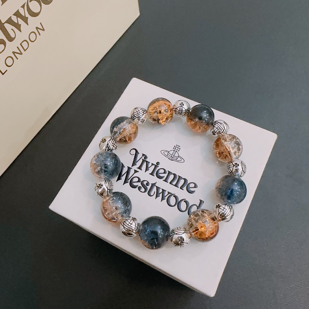 Vivienne Westwood Buy Jewelry Bracelet 1:1 Replica Wholesale
 Unisex Vintage