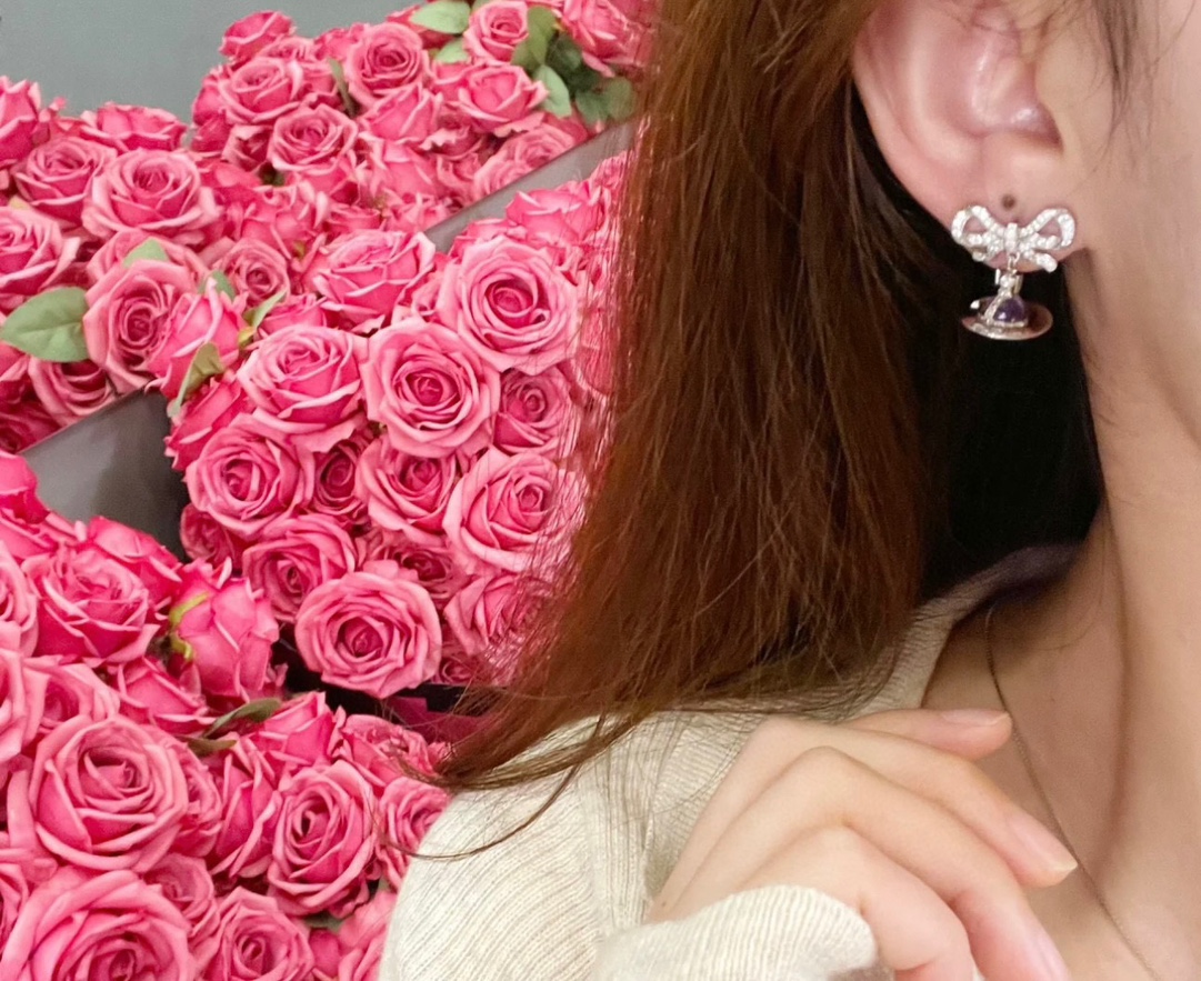 vivienne westwood西太后耳环土星 4