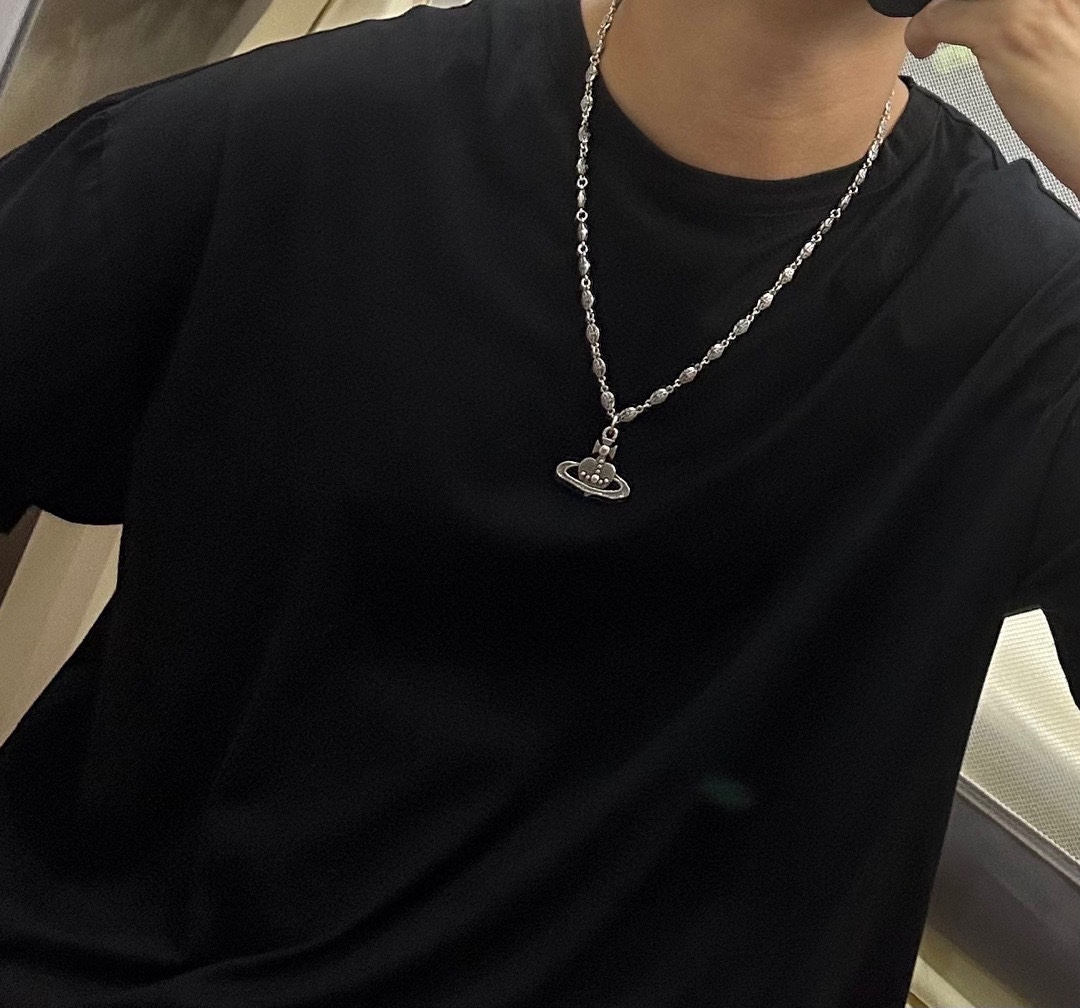 高品经典大土星项链男女同款 4