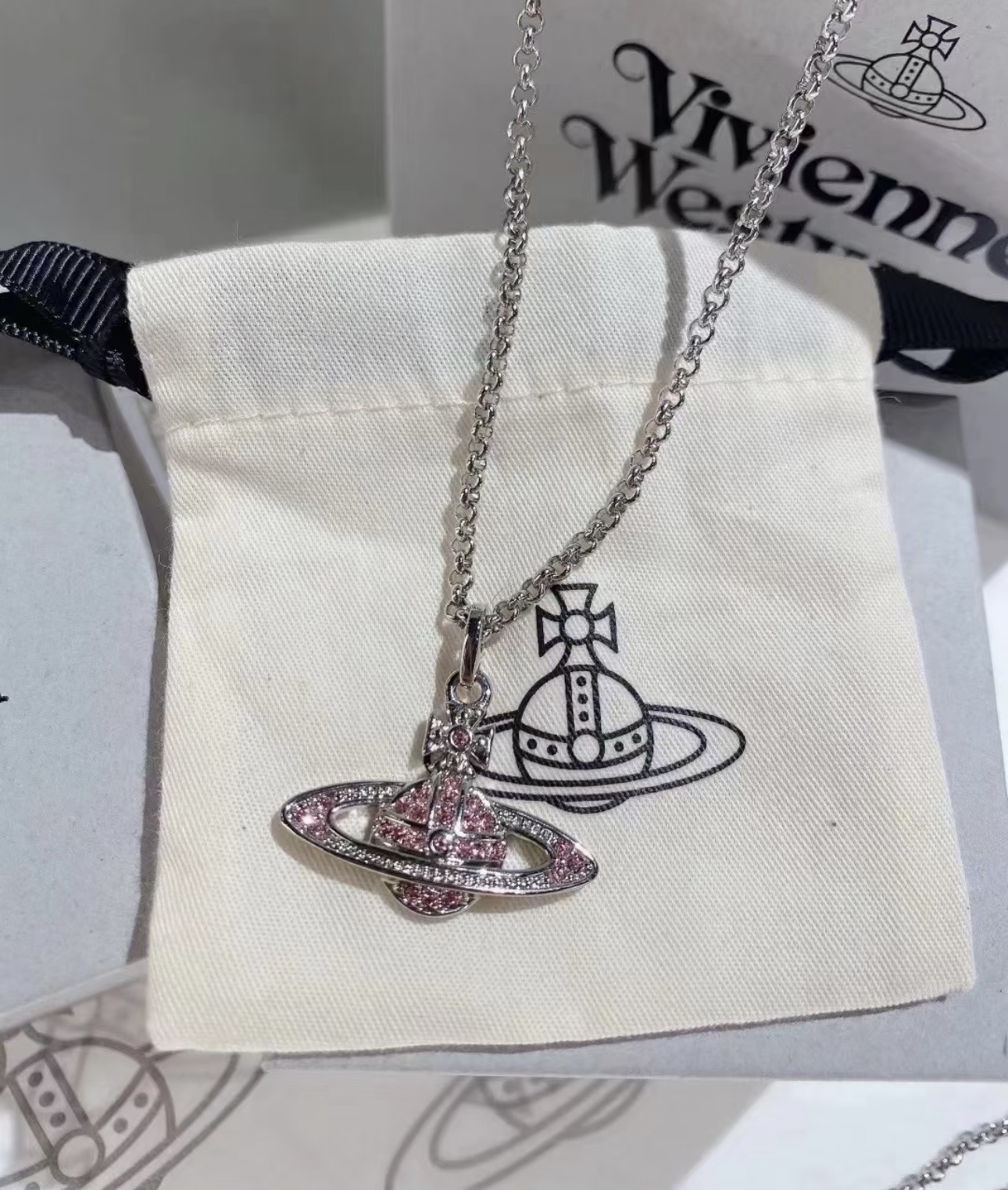 vivienne westwood西太后项链土星项链 5