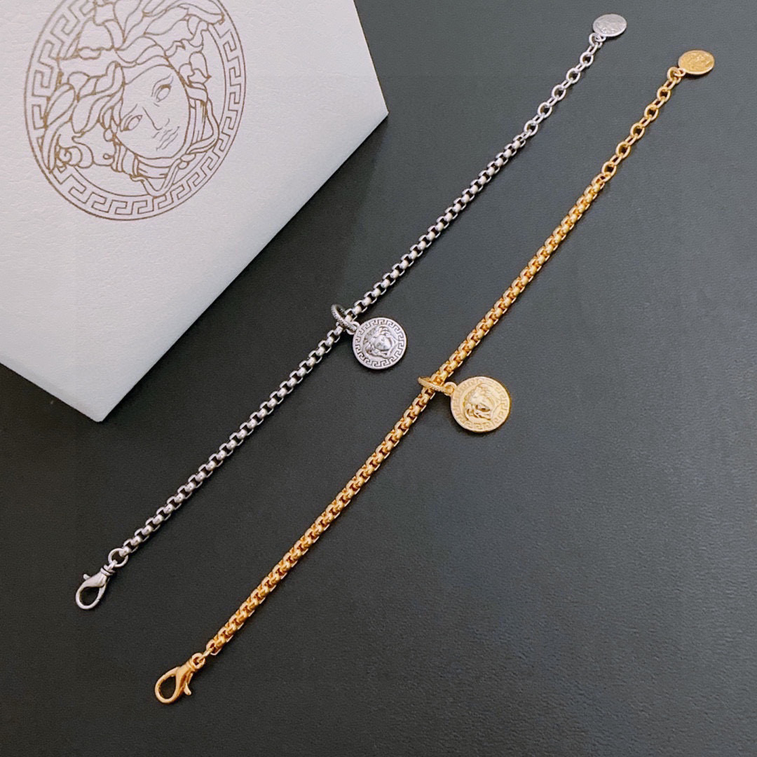 High-Quality Unisex Silver Chain by Vansager’s: Classic, Retro, Rock-and-Roll Style - 图片 1