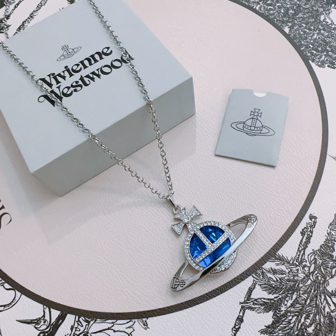 NO:105820,vivienne westwood Queen Mother's Necklace Saturn Necklace!  British fashion designer, mother of punk in fashion!  Fashionable and trendy style, powerful quality, super beautiful design!  The simple and elegant embroidery logo is exquisite. There is no need to worry about not looking good because of the new design of classic elements!  The perfect choice for gifts, fully showing the personality style. The quality is very high-quality jewelry gives people a big brand aura and is very exquisite, making the whole person's level improves several levels, definitely worth buying (60cm), jewelry quality, necklace19860909vivienne westwood西太后项链土星项链！英国时装设计师,时装的朋克之母！时尚潮流风格,品质强大,超美的设计！简约大气刺绣Logo精致这个款不用担心不好看,因为经典的元素洋气的新设计！赠礼的完美之选,充分展现个性风范.品质非常整个首饰给人大牌气场的同时又非常精致,让整个人的层次提升好几个level绝对值得入手（60cm）,饰品精品,necklace,Jewelry