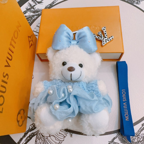 Louis Vuitton Anger Forest Teddy Bear Bag Charm Key Chain 1 Louis Vuitton Anger Forest Teddy Bear Bag Charm Key Chain