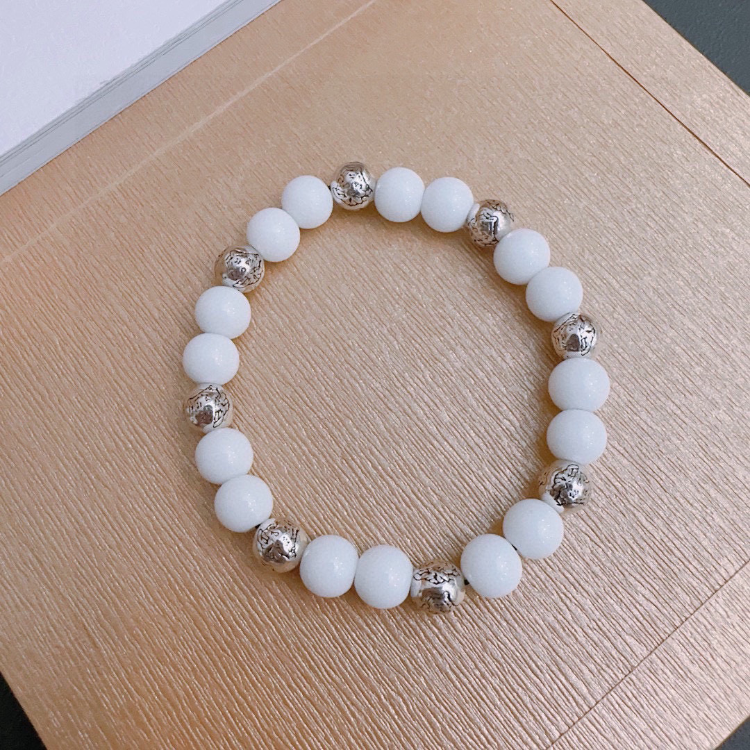 # 675 # “Franch Cheols, Medusa Manau’s Crystal Chain Multi-Element Manau-Tai’s Silver-style bracelets” # - 图片 4