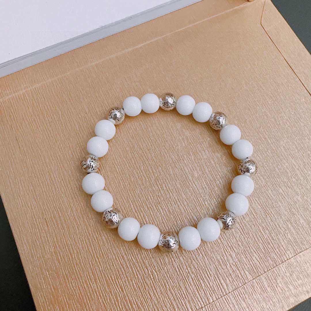 # 675 # “Franch Cheols, Medusa Manau’s Crystal Chain Multi-Element Manau-Tai’s Silver-style bracelets” # - 图片 1