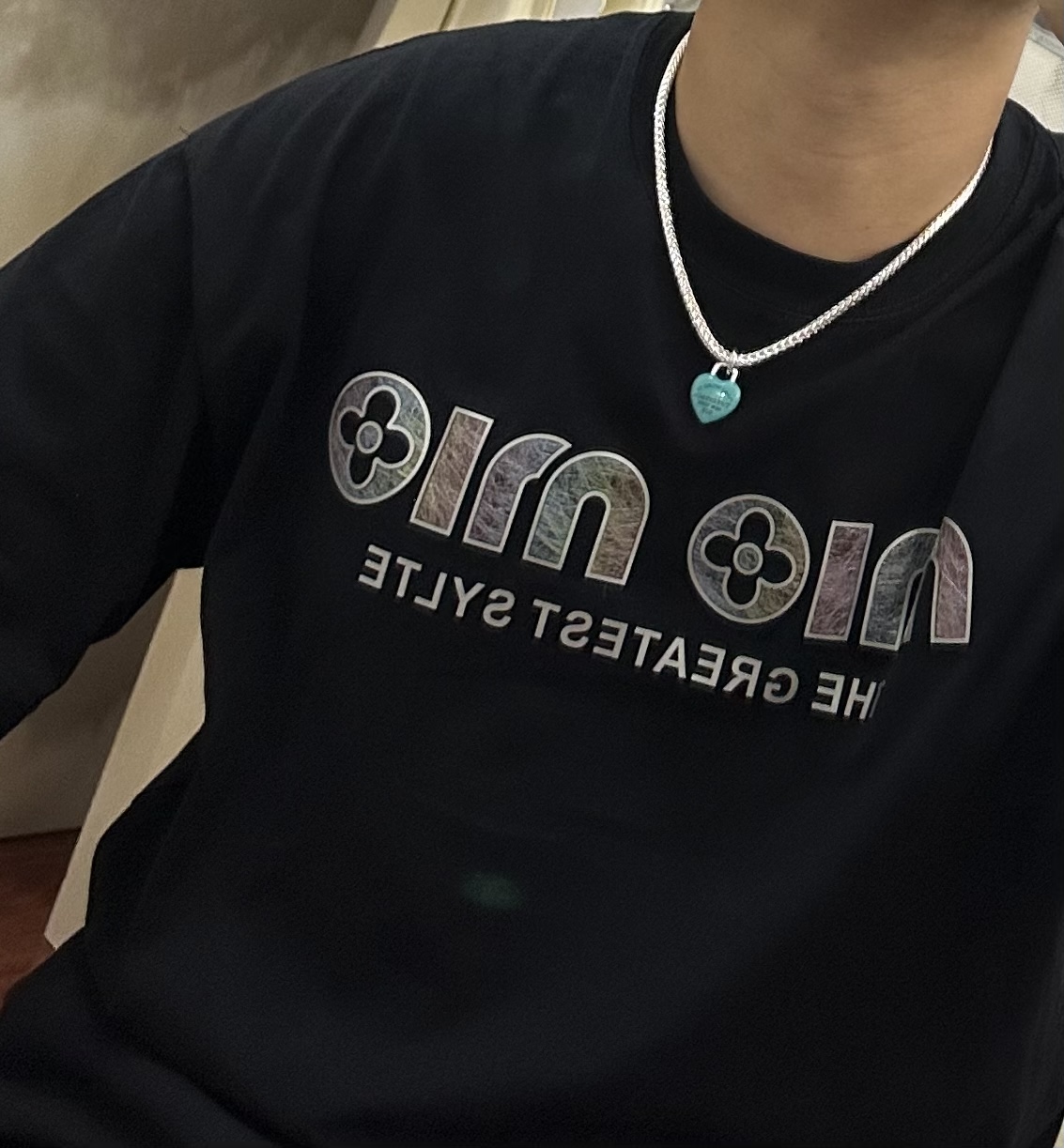   蒂芙尼项链TIFFNY&CO. 专柜精工银版本   明星同款 复古做旧风 原版复刻 纯手工打造 ～正