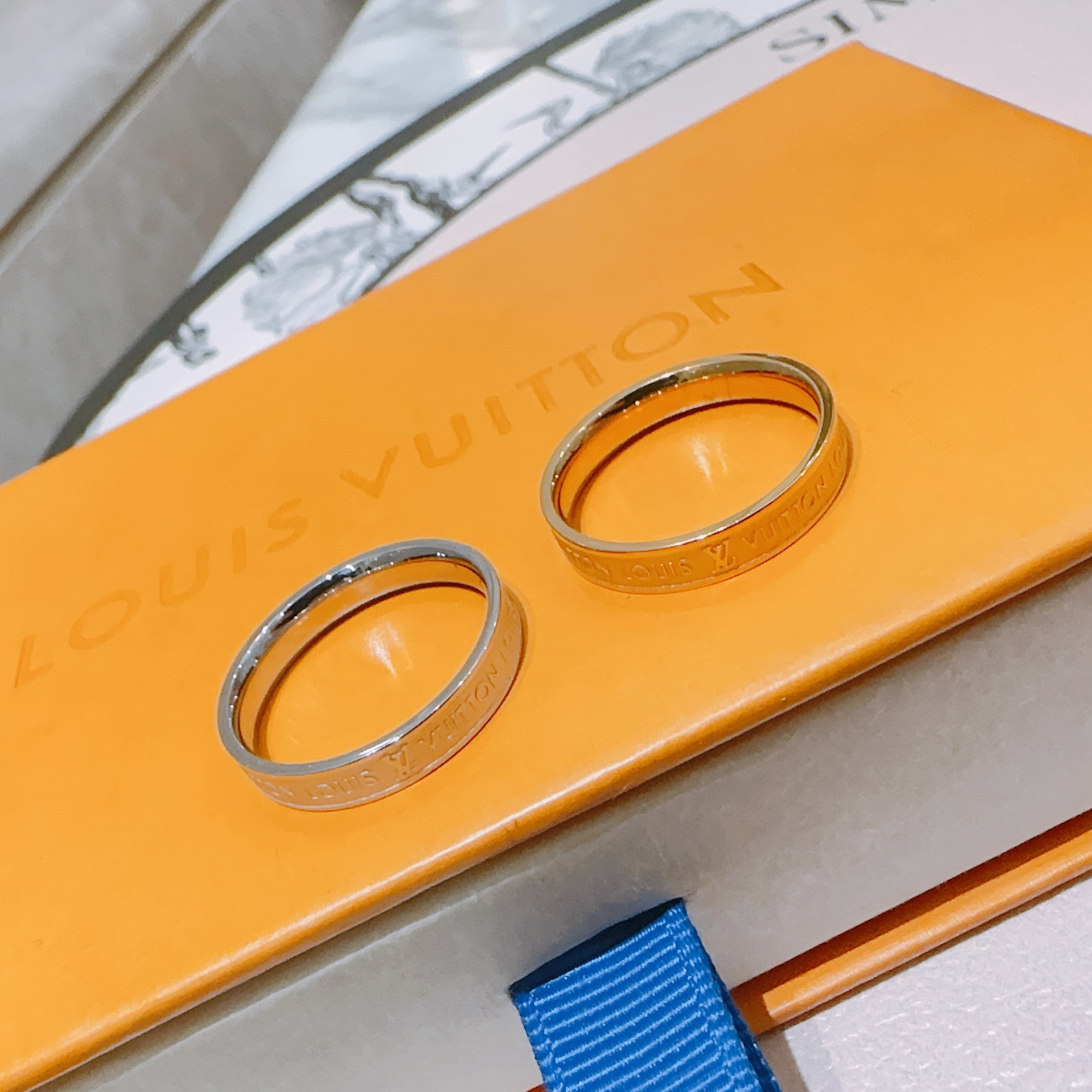        🔥新款 原单货 LV 戒指 🔹🔹Louis Vuitton 路易威登 🔹专柜一致材质 火爆