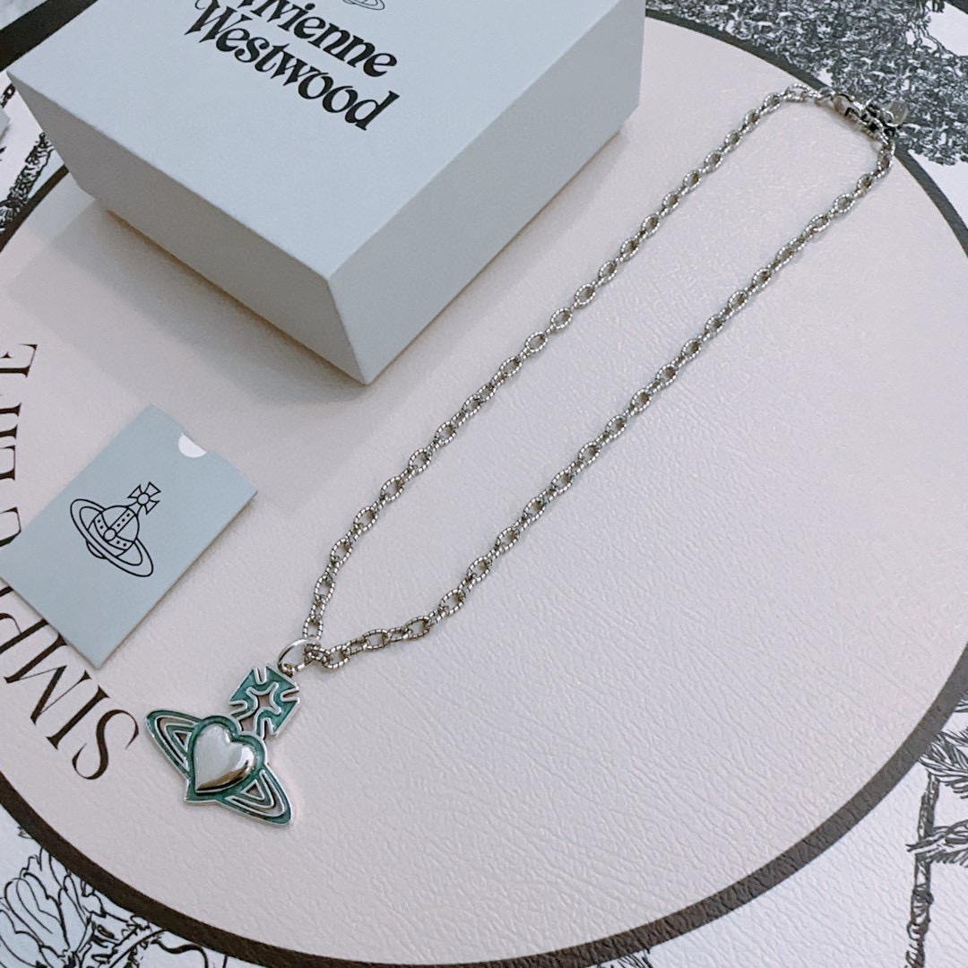      𝐕𝐢𝐯𝐢𝐞𝐧𝐧𝐞 𝐖𝐞𝐬𝐭𝐰𝐨𝐨𝐝🪐✨（45cm）
高品质经典大土星项链男女同款
项链vivi
