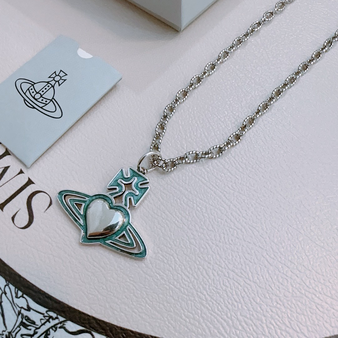      𝐕𝐢𝐯𝐢𝐞𝐧𝐧𝐞 𝐖𝐞𝐬𝐭𝐰𝐨𝐨𝐝🪐✨（45cm）
高品质经典大土星项链男女同款
项链vivi