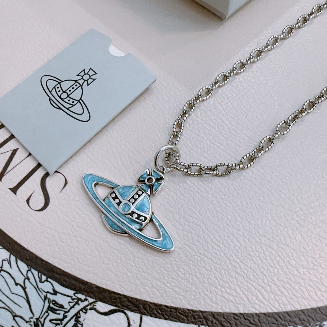      𝐕𝐢𝐯𝐢𝐞𝐧𝐧𝐞 𝐖𝐞𝐬𝐭𝐰𝐨𝐨𝐝🪐✨（45cm）
高品质经典大土星项链男女同款
项链vivi