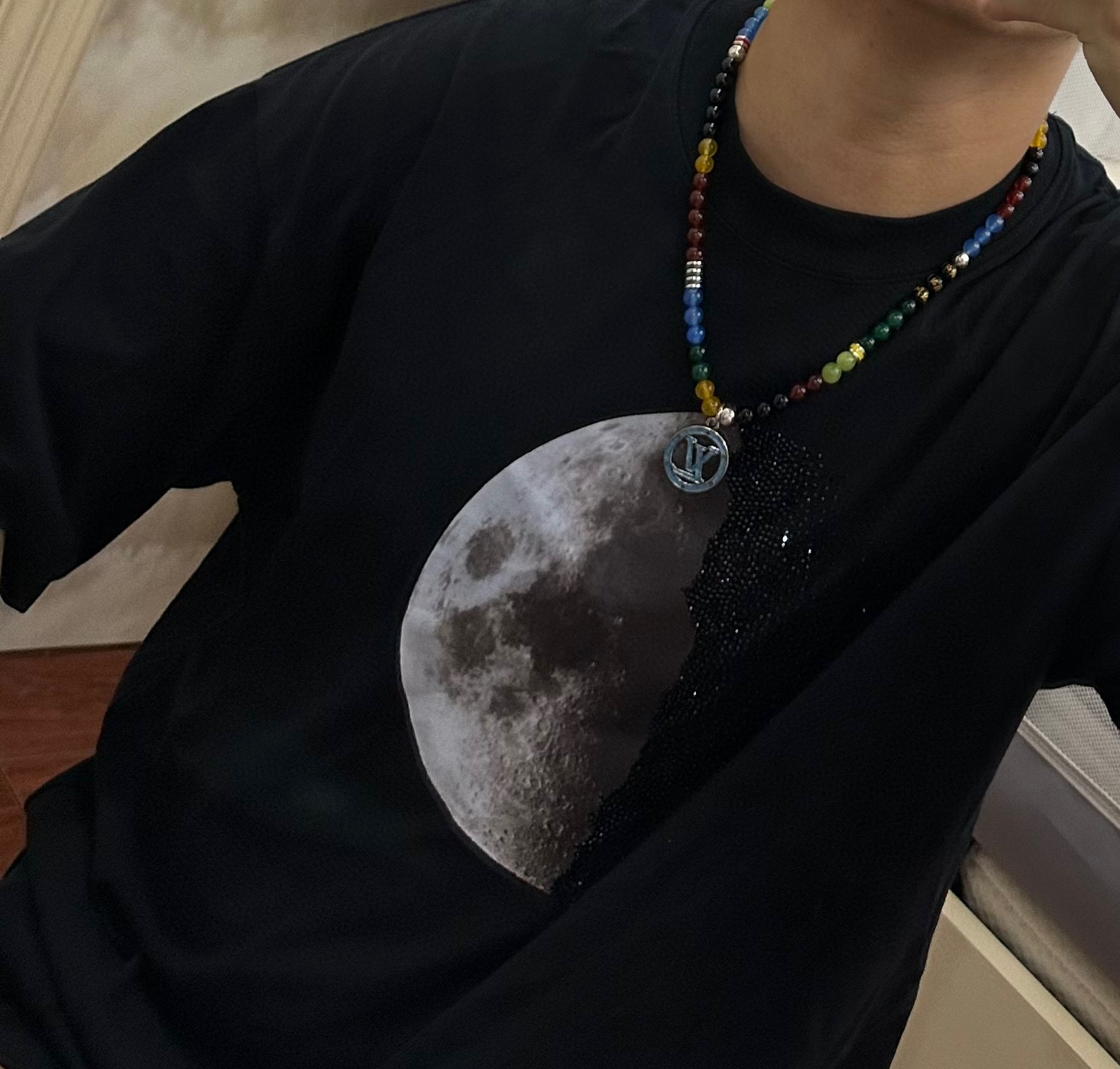     路易威登 LV项链🇷🇼原单货🇷🇼专柜新款开模复古潮流时尚必备 男女均可佩戴 情侣款同款 摇滚朋克