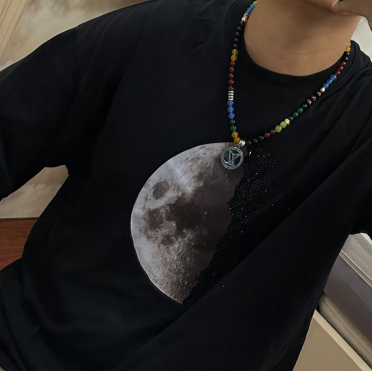     路易威登 LV项链🇷🇼原单货🇷🇼专柜新款开模复古潮流时尚必备 男女均可佩戴 情侣款同款 摇滚朋克